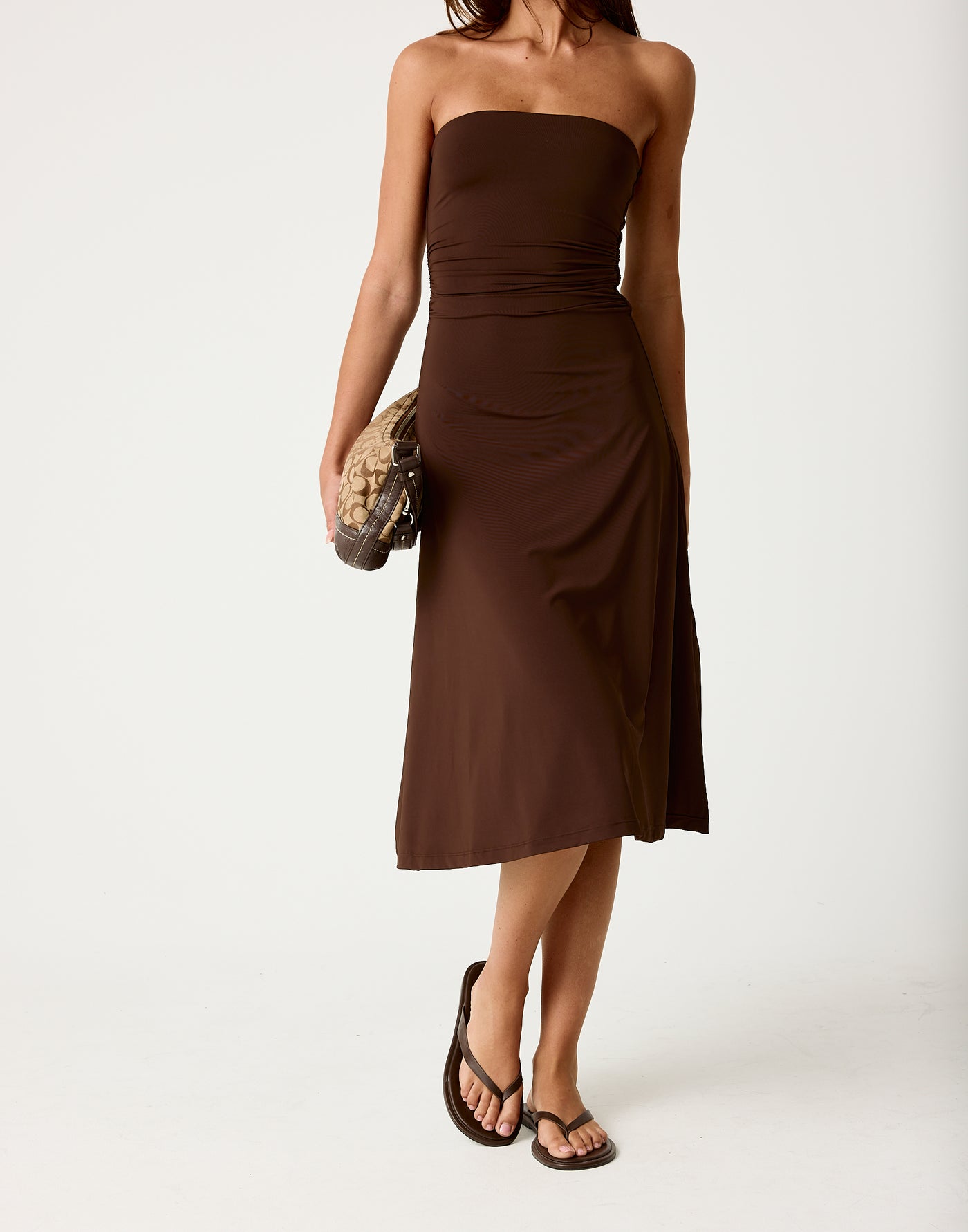  - Women's Dress - Charcoal Clothing