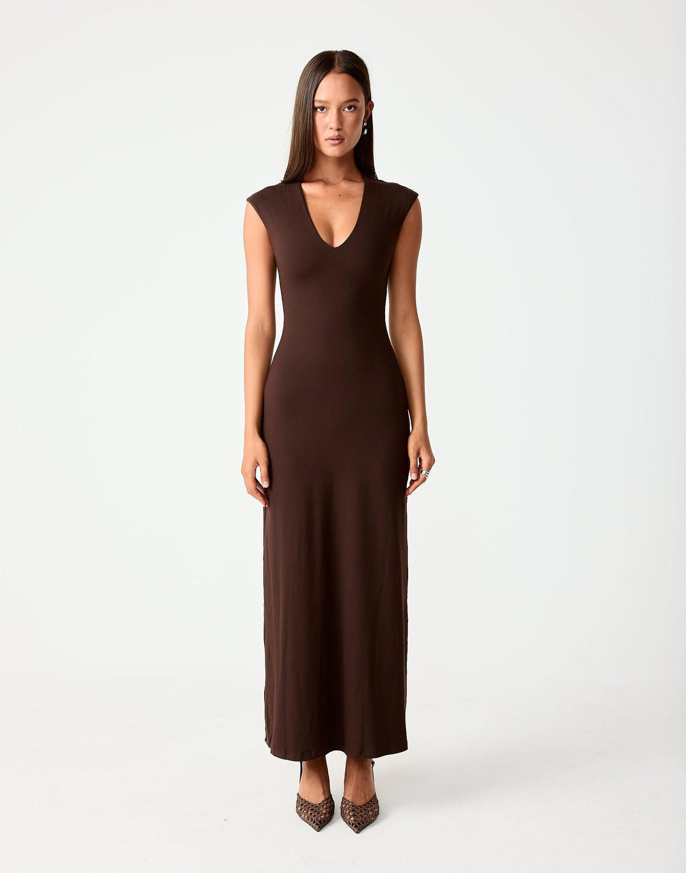  - Women's Dress - Charcoal Clothing