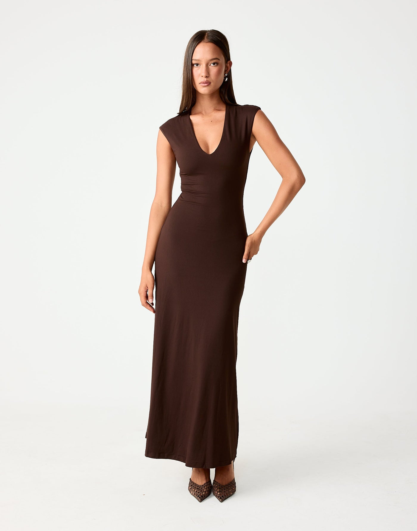  - Women's Dress - Charcoal Clothing