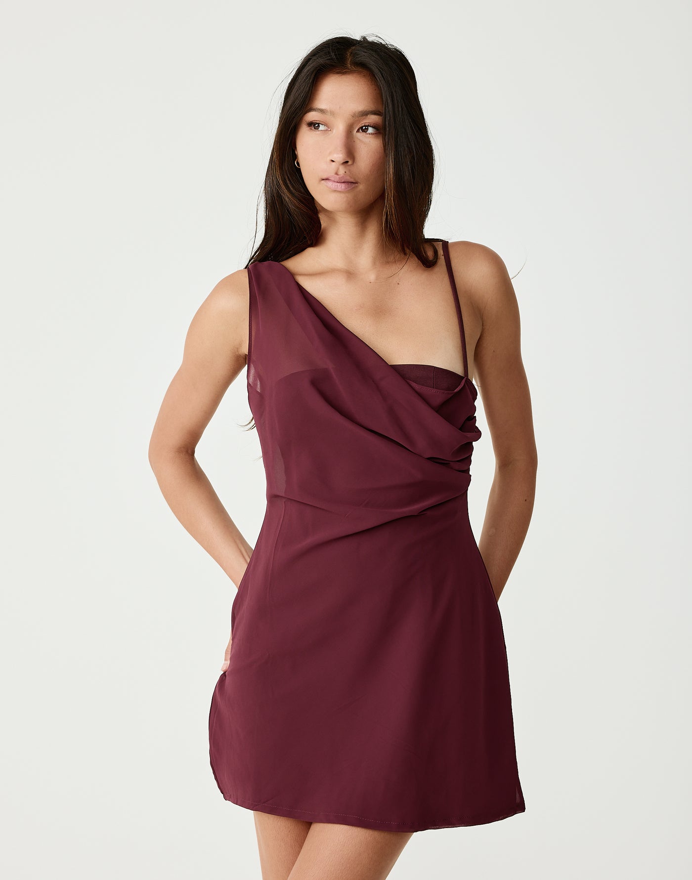  - Women's Dress - Charcoal Clothing