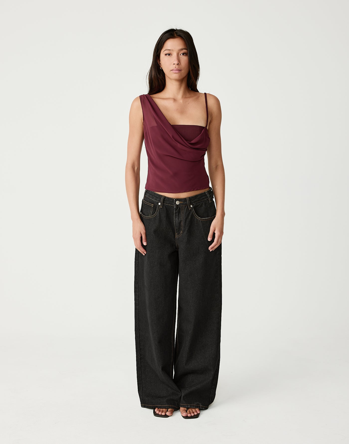  - Women's Top - Charcoal Clothing
