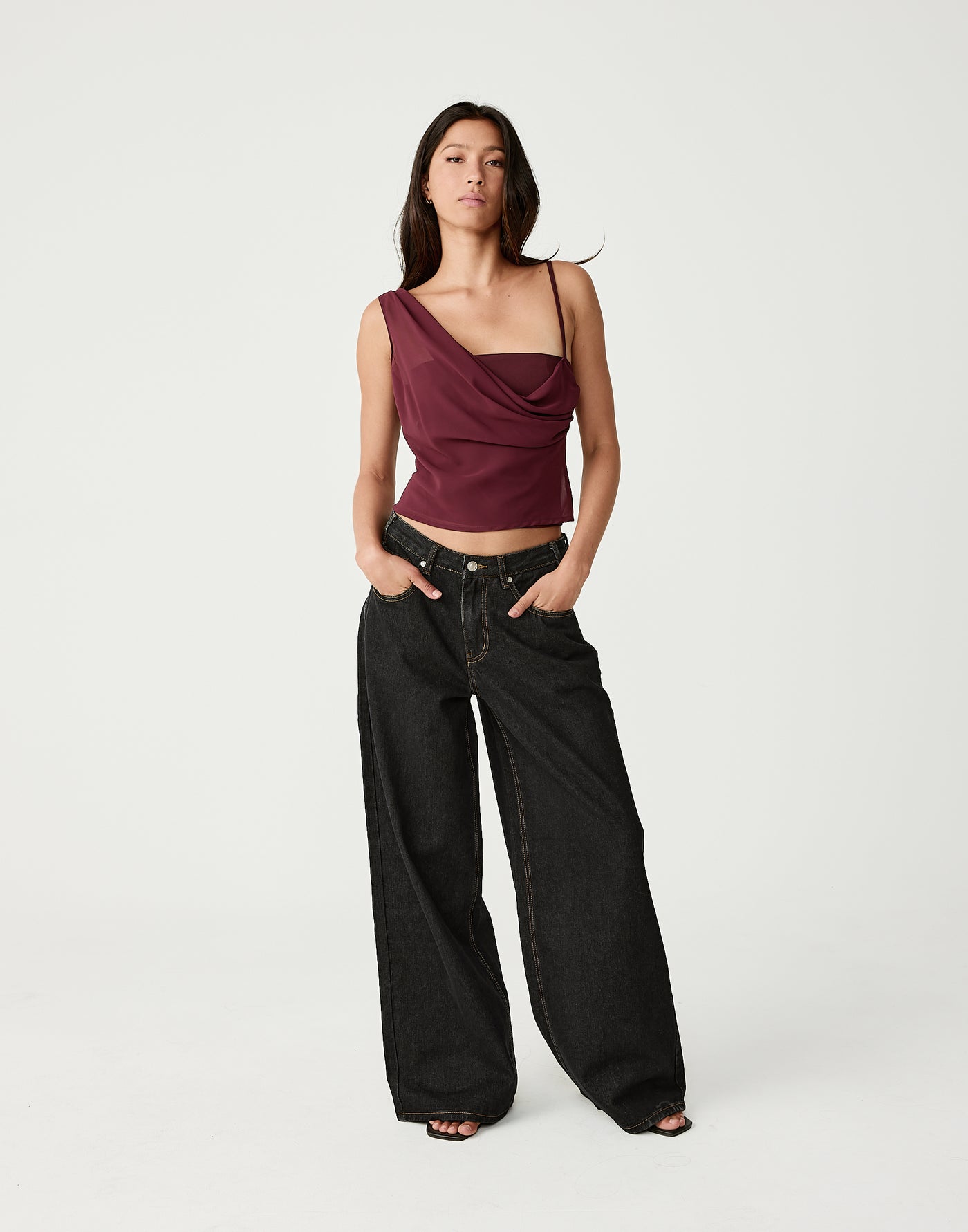  - Women's Top - Charcoal Clothing