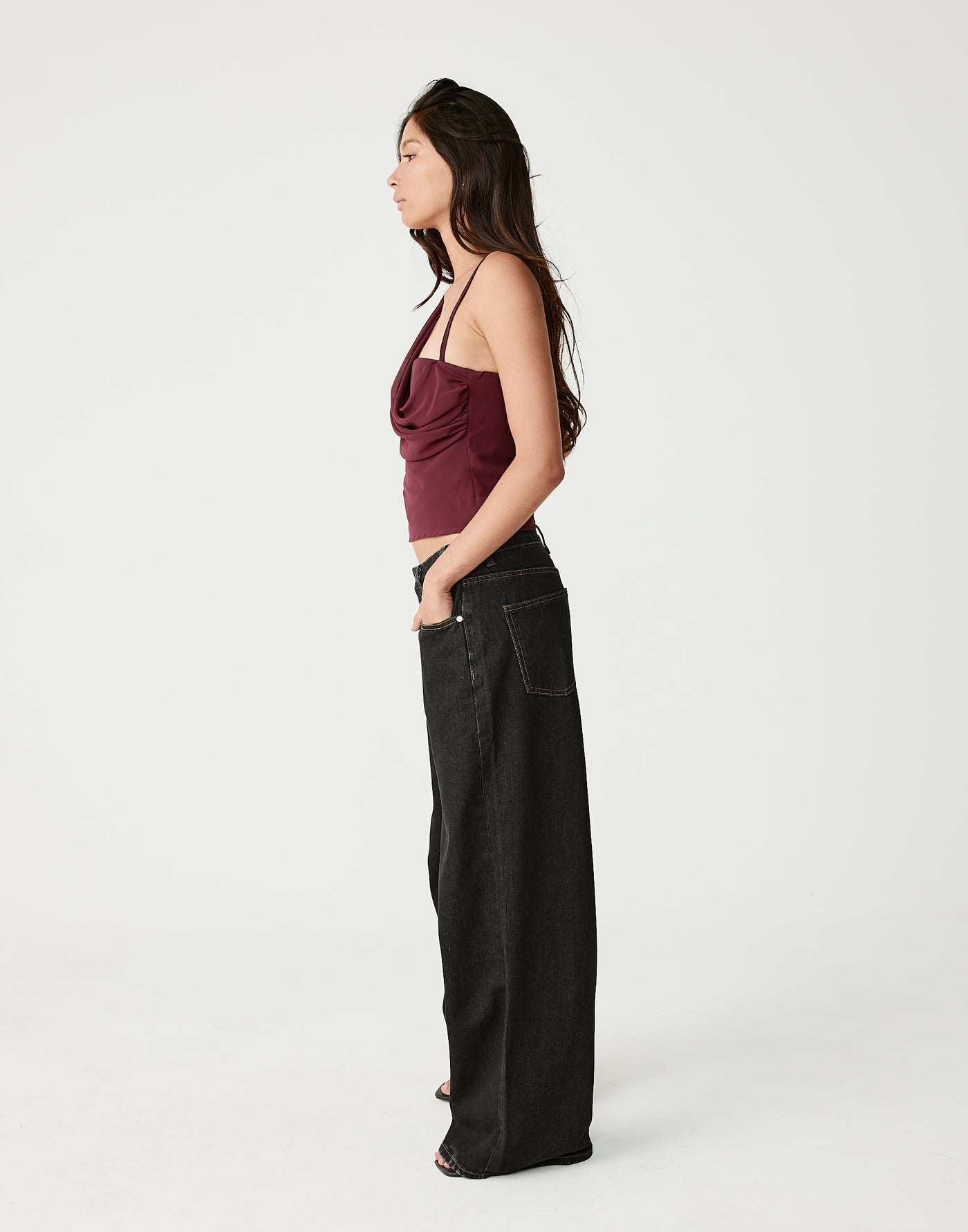  - Women's Top - Charcoal Clothing