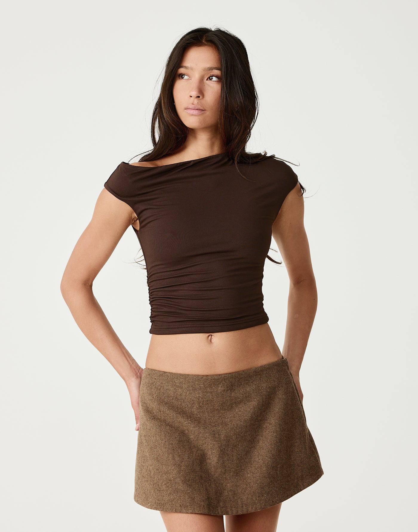  - Women's Top - Charcoal Clothing