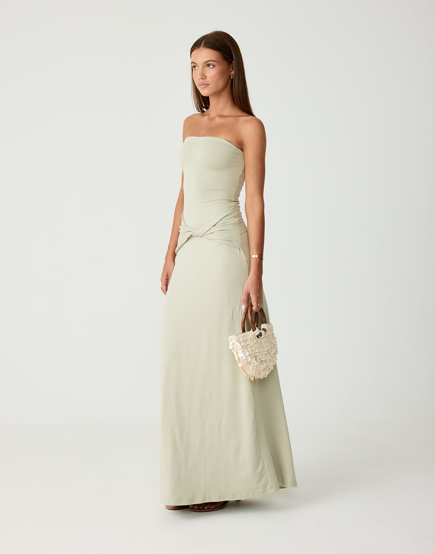 Edela Maxi Dress (Seagrass)