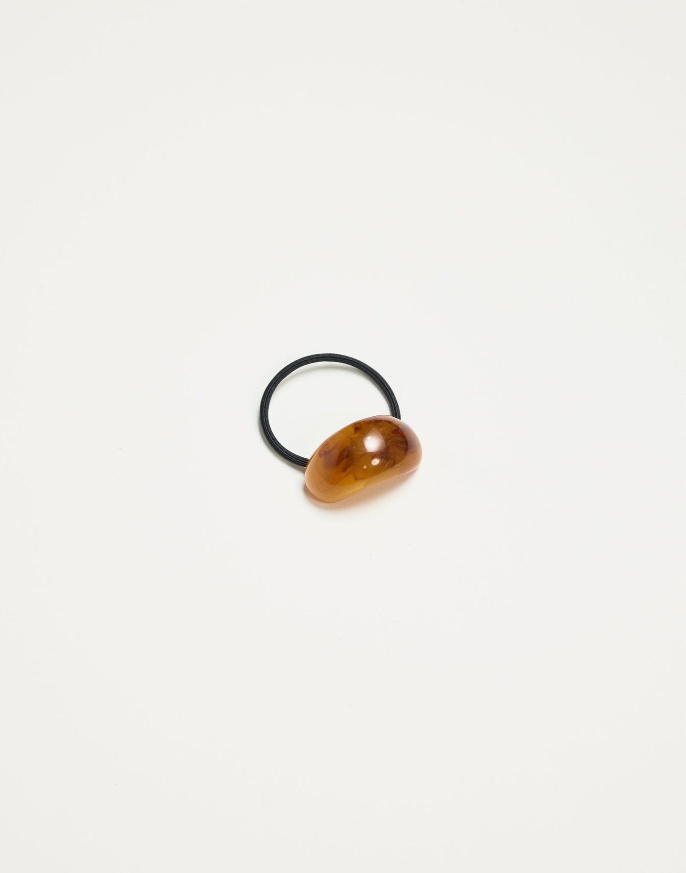 Dianne Hair Tie (Espresso) | CHARCOAL Exclusive - Charm Detail Hair Tie - Women's Accessories - Charcoal Clothing