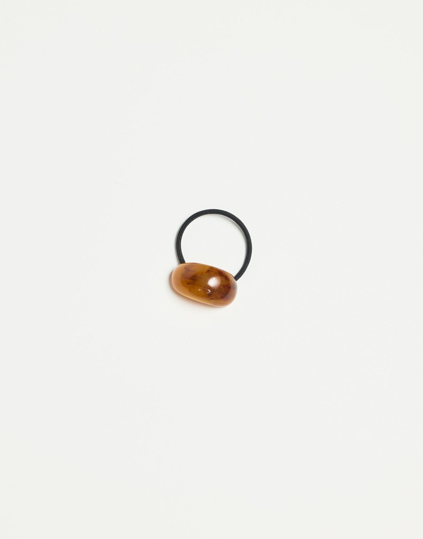 Dianne Hair Tie (Espresso) | CHARCOAL Exclusive - Charm Detail Hair Tie - Women's Accessories - Charcoal Clothing
