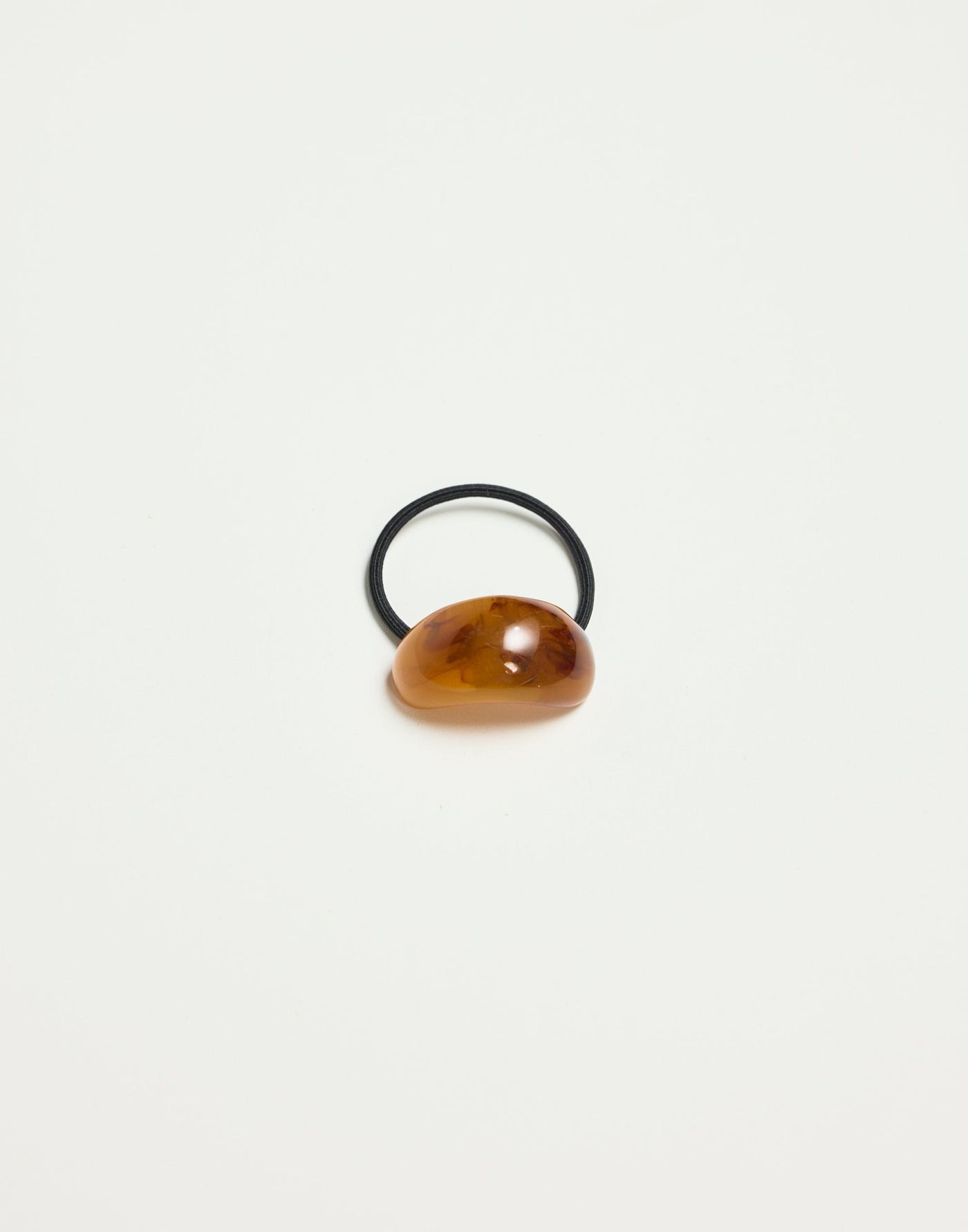 Dianne Hair Tie (Espresso) | CHARCOAL Exclusive - Charm Detail Hair Tie - Women's Accessories - Charcoal Clothing