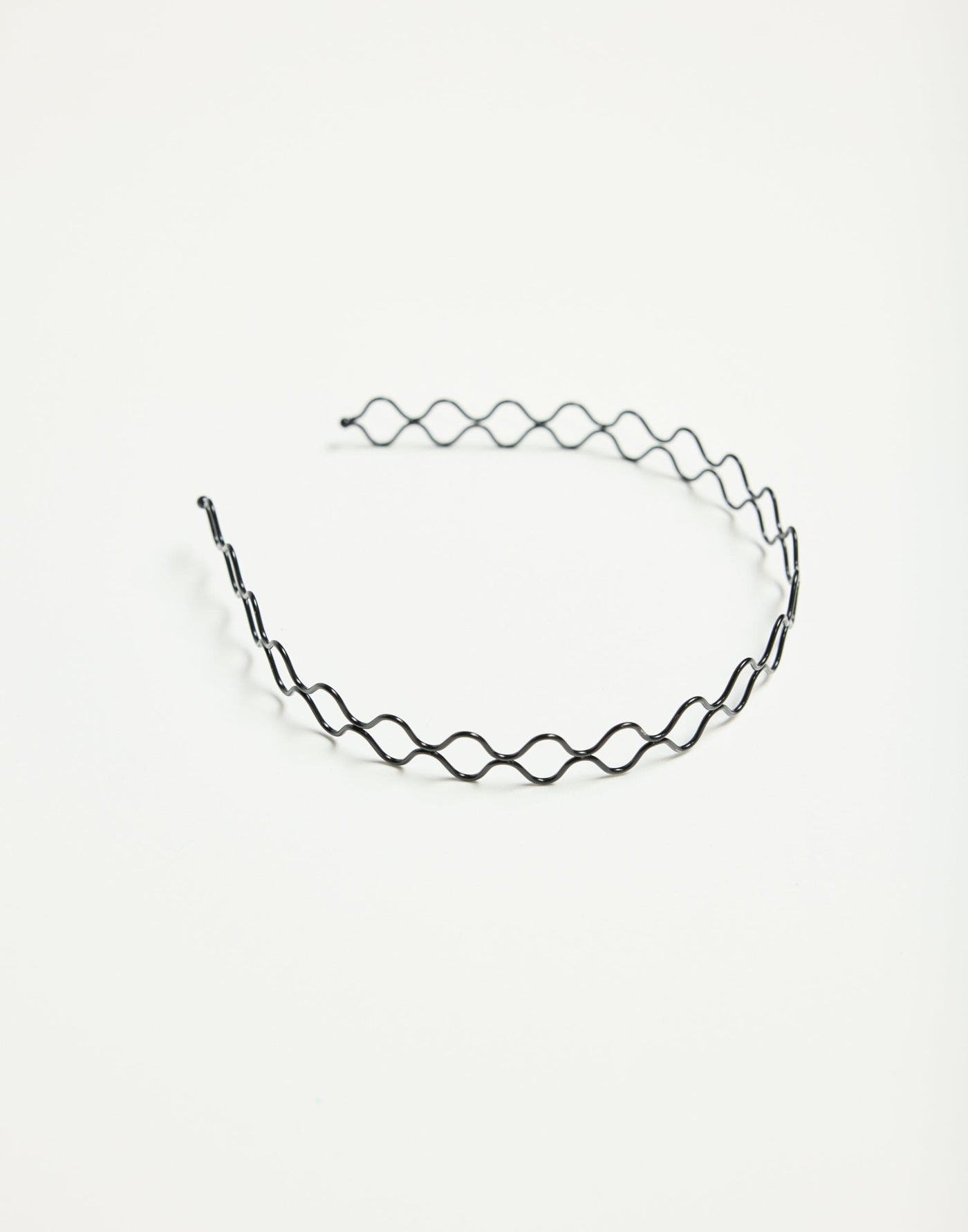 Erica Headband (Black) | CHARCOAL Exclusive - Black Patterned Headband - Women's Accessories - Charcoal Clothing