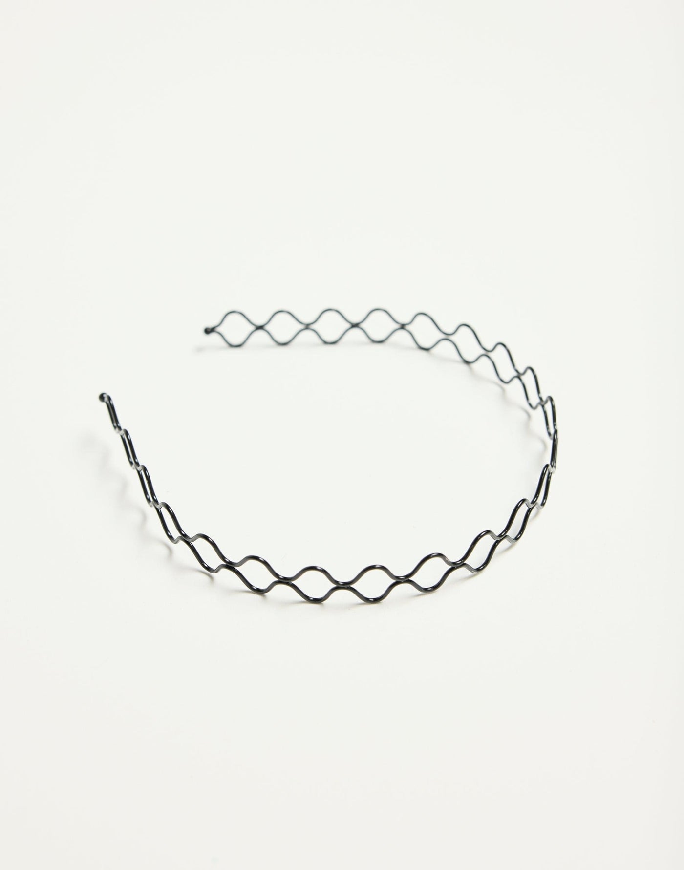 Erica Headband (Black) | CHARCOAL Exclusive - Black Patterned Headband - Women's Accessories - Charcoal Clothing