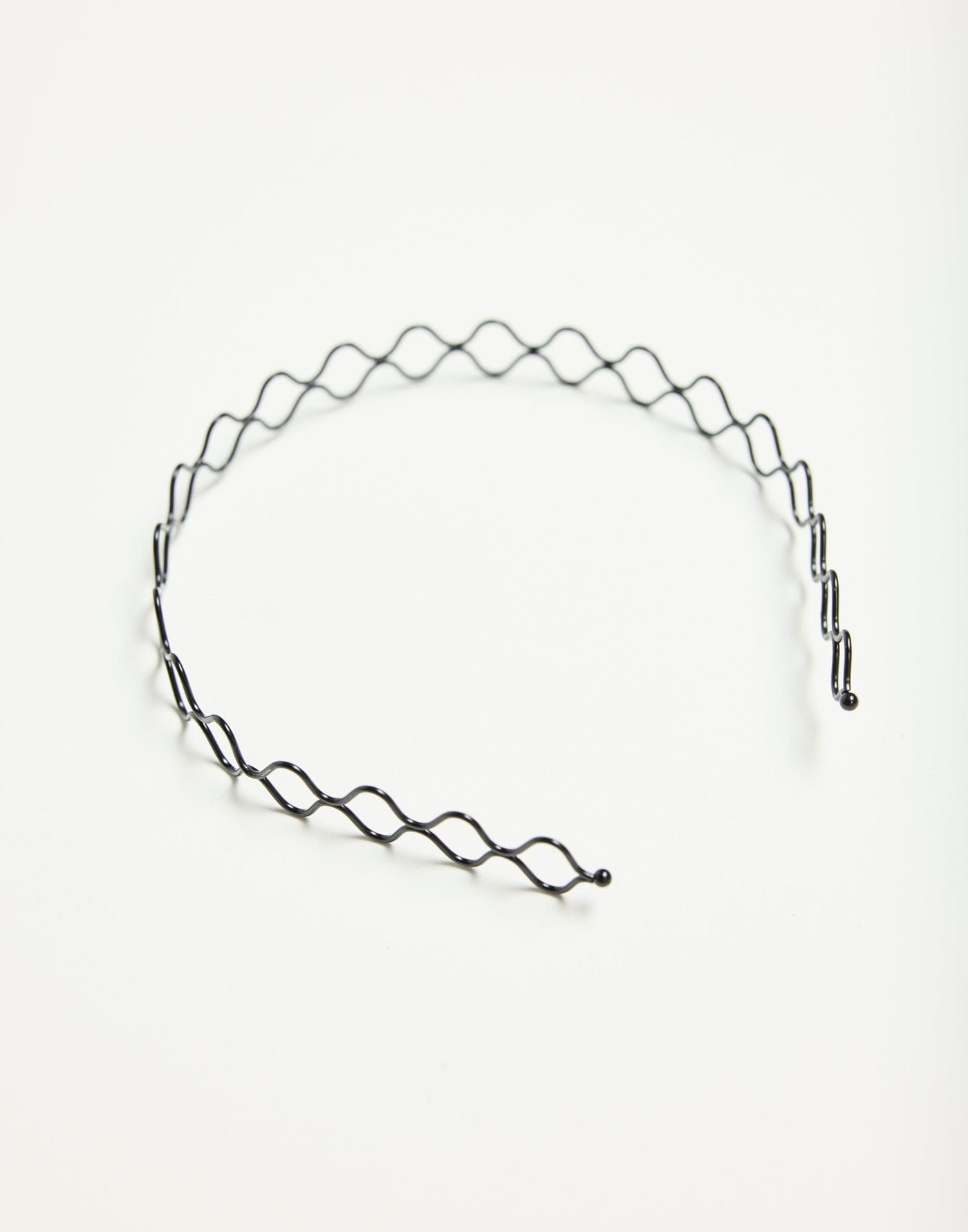 Erica Headband (Black) | CHARCOAL Exclusive - Black Patterned Headband - Women's Accessories - Charcoal Clothing