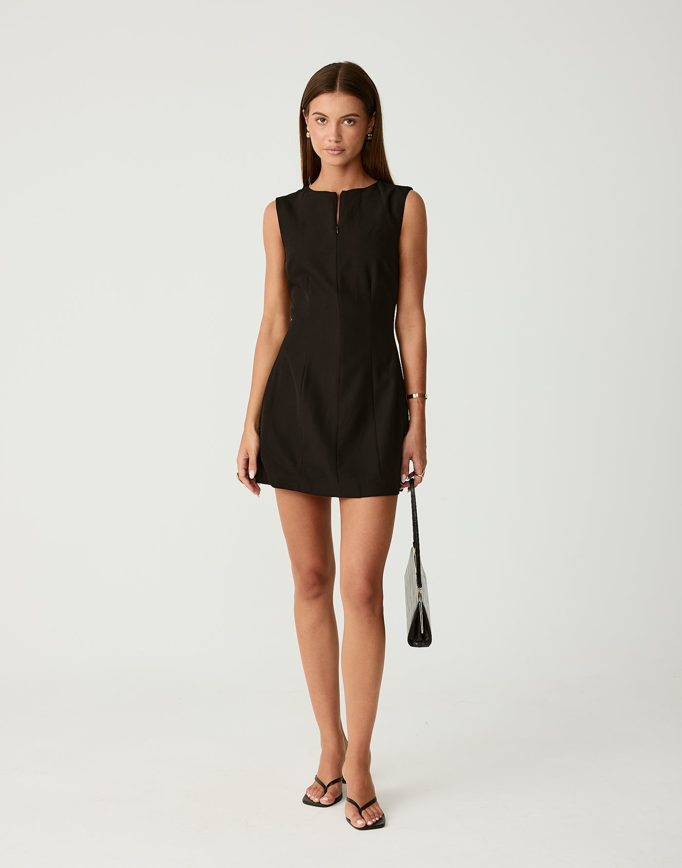 Everest Mini Dress (Black)