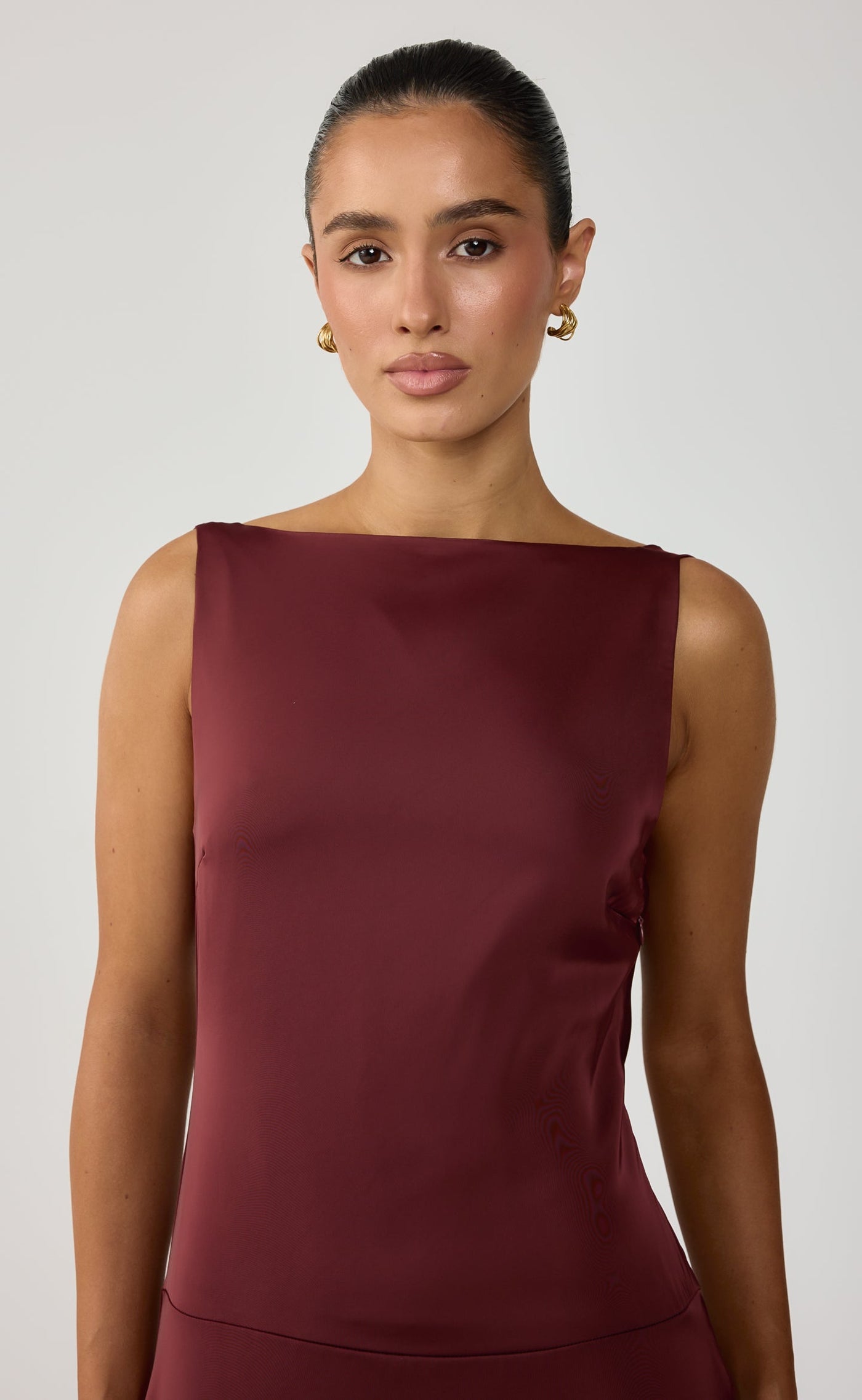 Ellison Maxi Dress (Sangria) – CHARCOAL USA