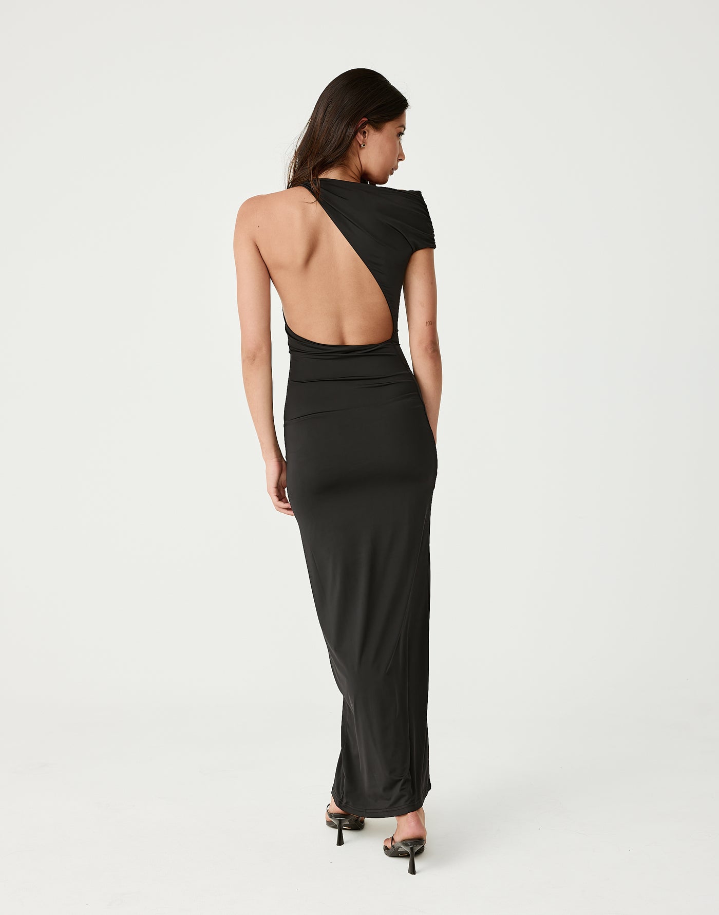  - Women's Dress - Charcoal Clothing