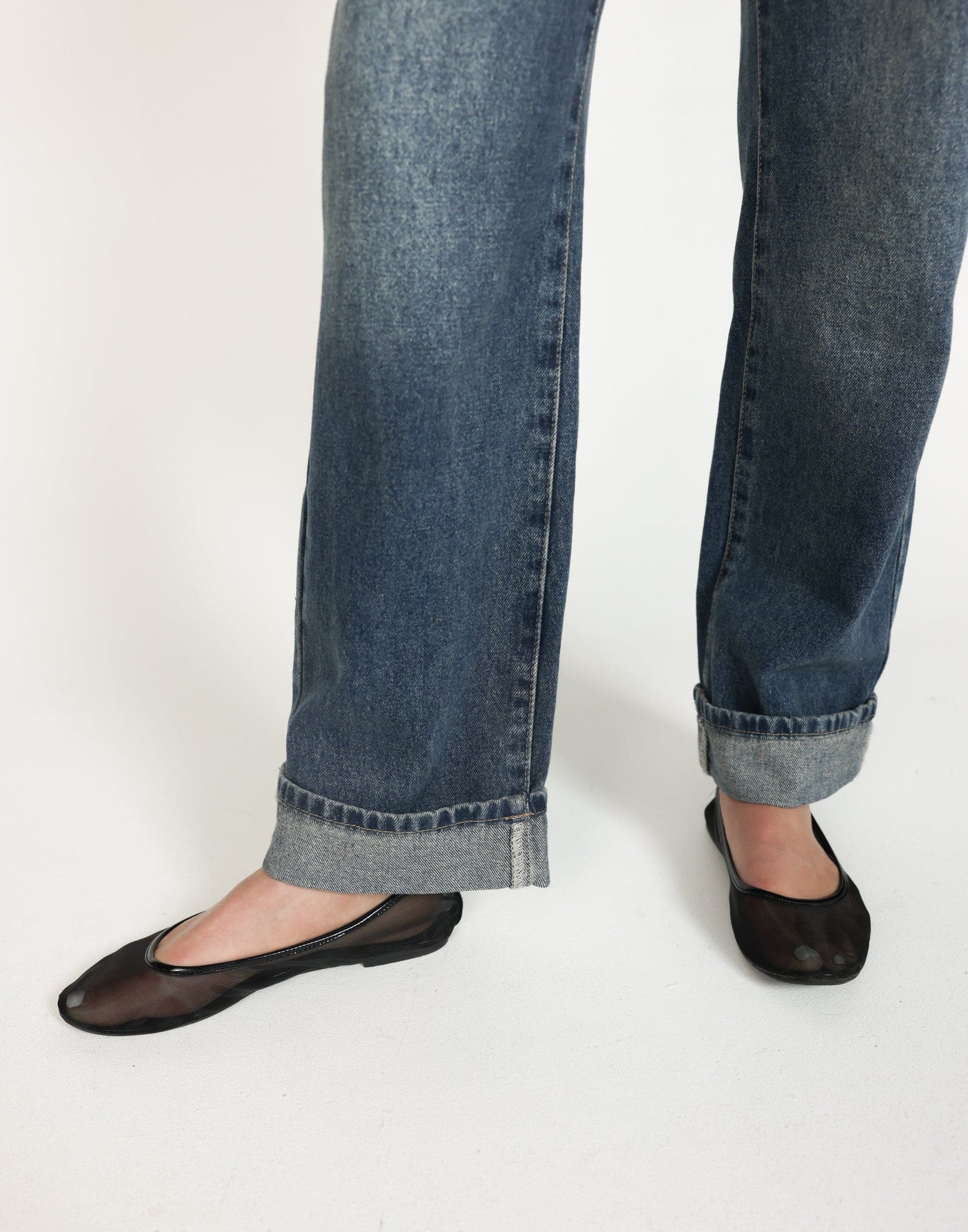 Gracyn Flats (Black Mesh) - By Billini - - Women's Shoes - Charcoal Clothing