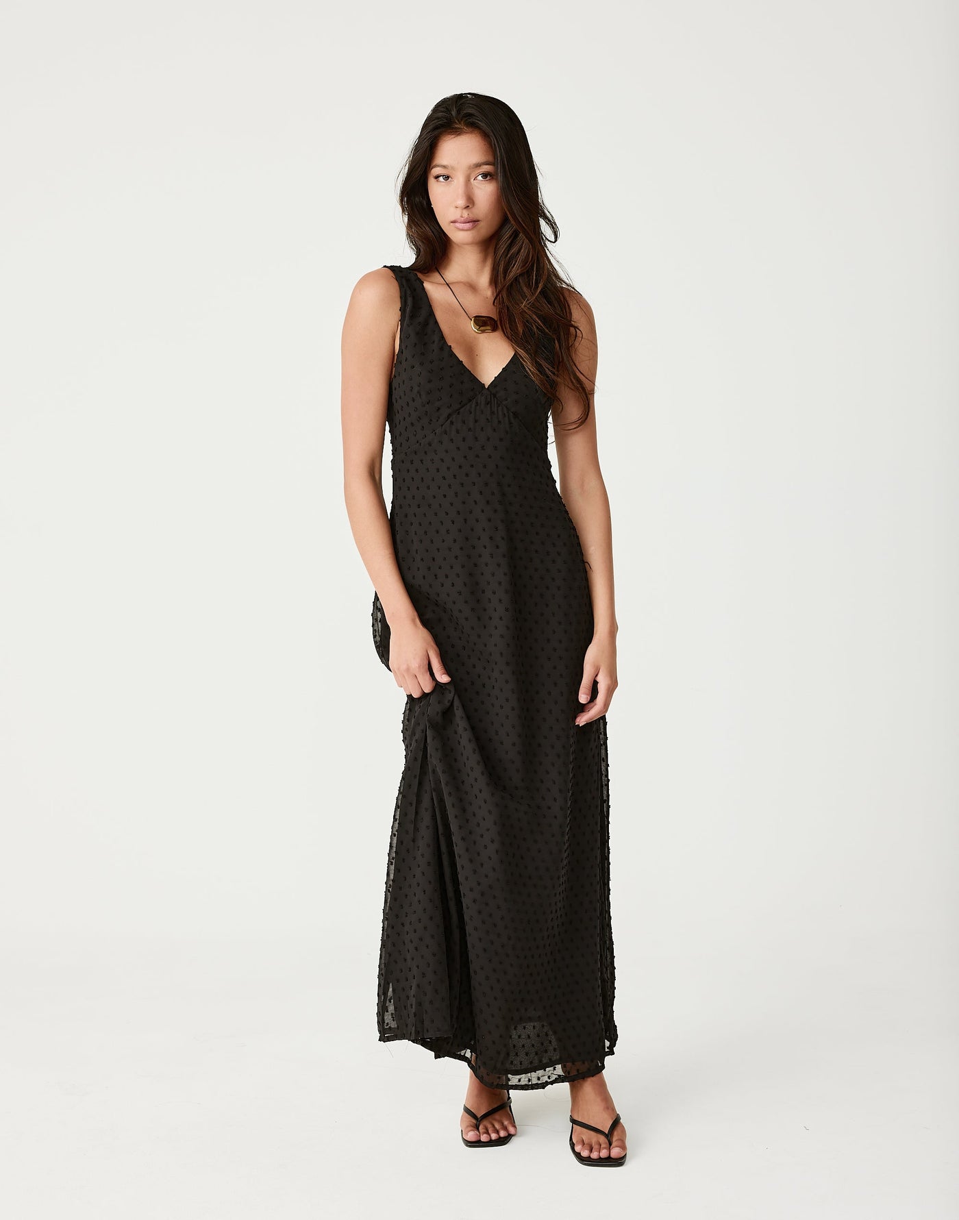 - Women's Dress - Charcoal Clothing