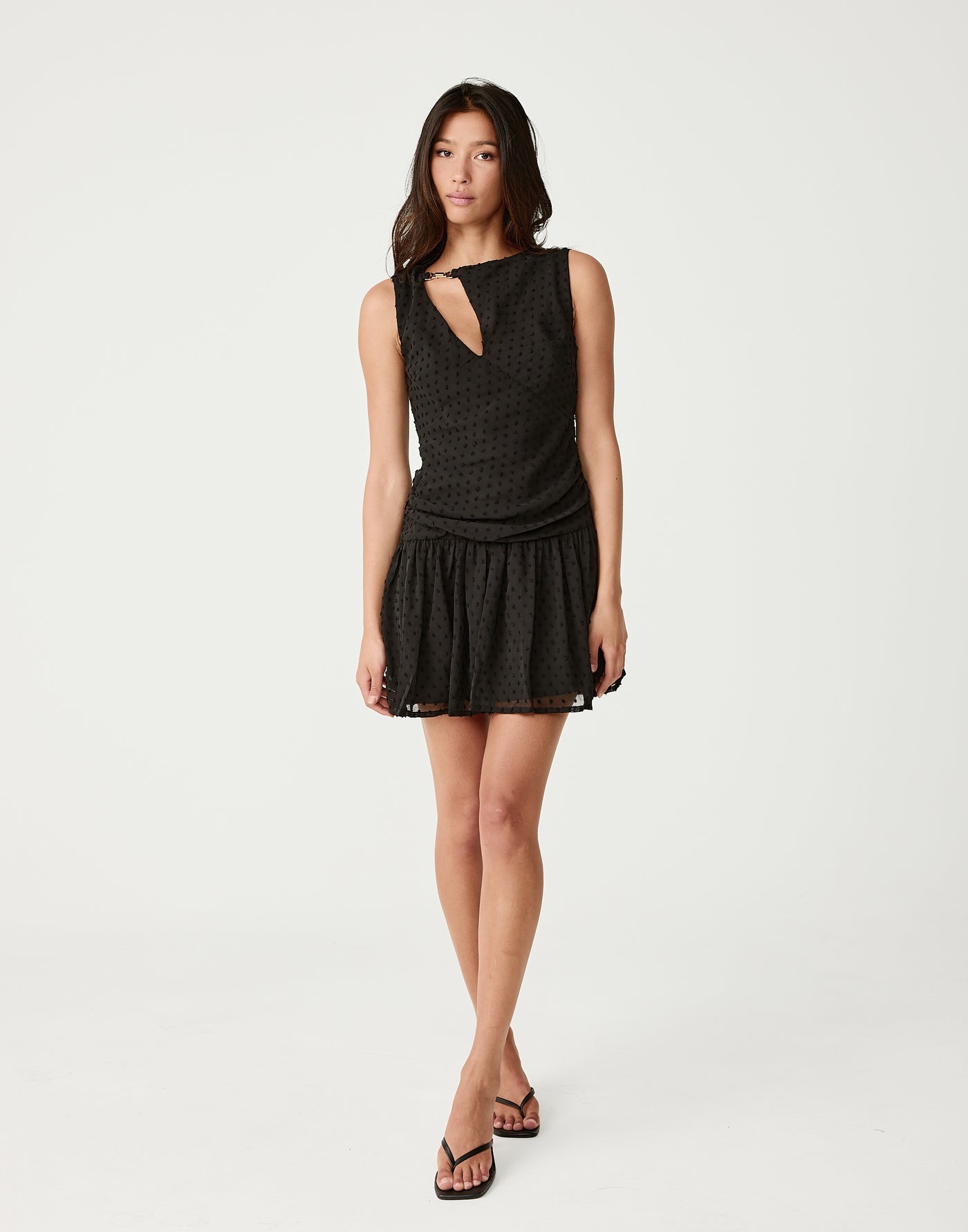  - Women's Dress - Charcoal Clothing