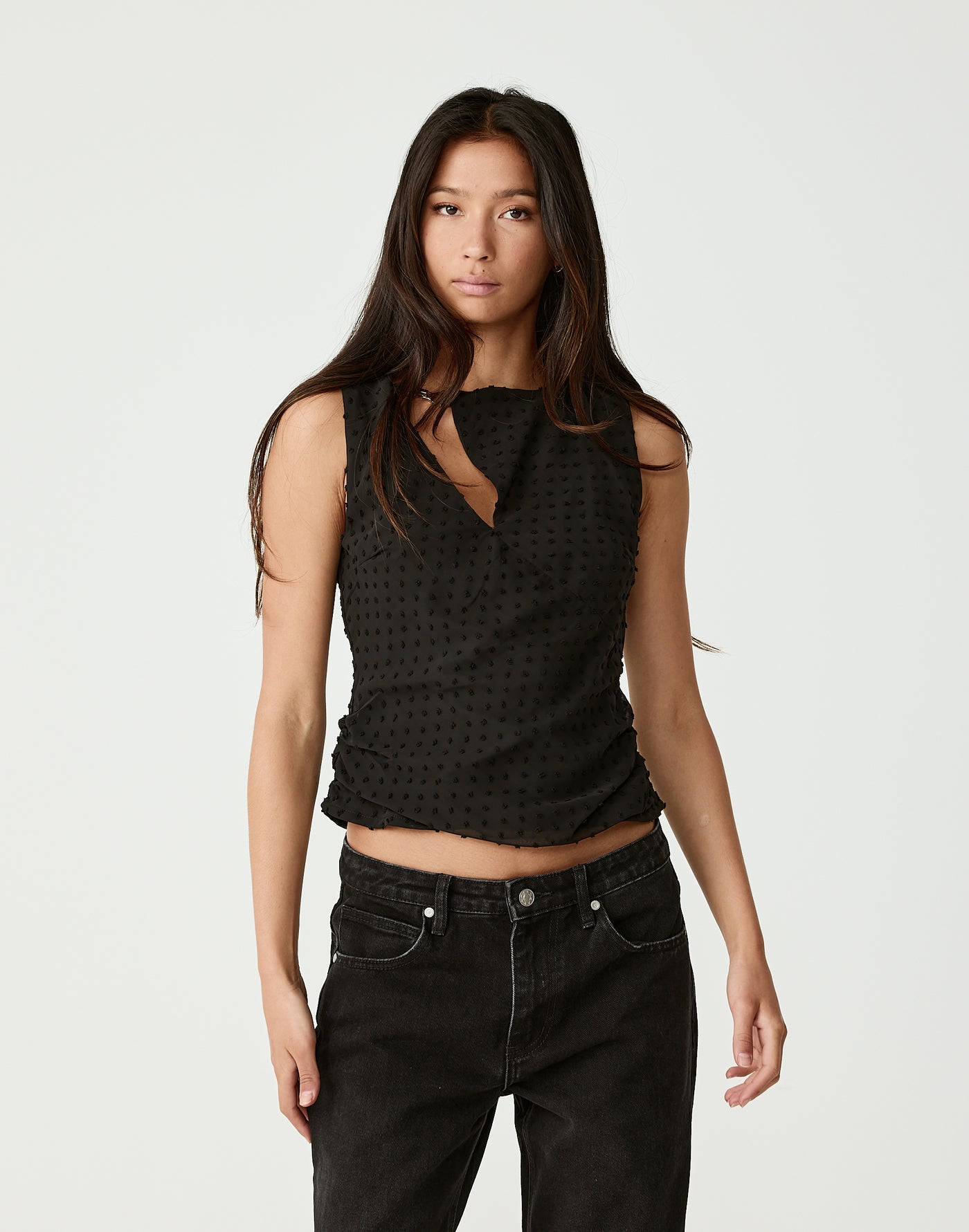  - Women's Top - Charcoal Clothing