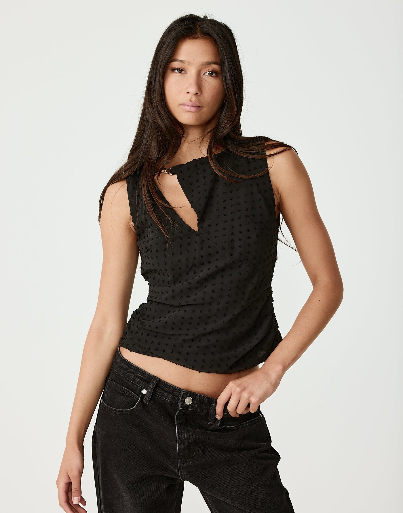  - Women's Top - Charcoal Clothing