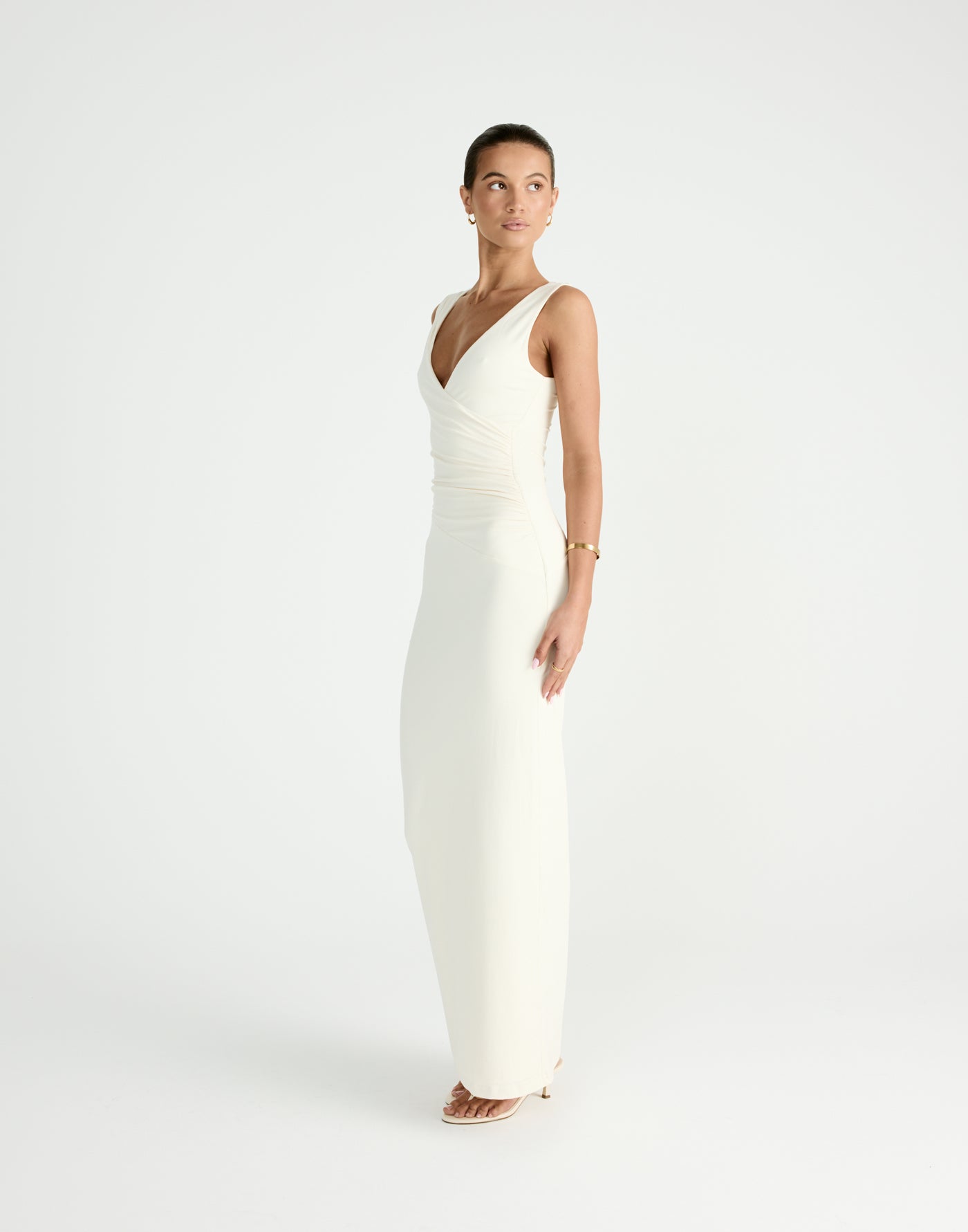 Cory Maxi Dress (Oat) - CHARCOAL Exclusive - - Women's Dress - Charcoal Clothing