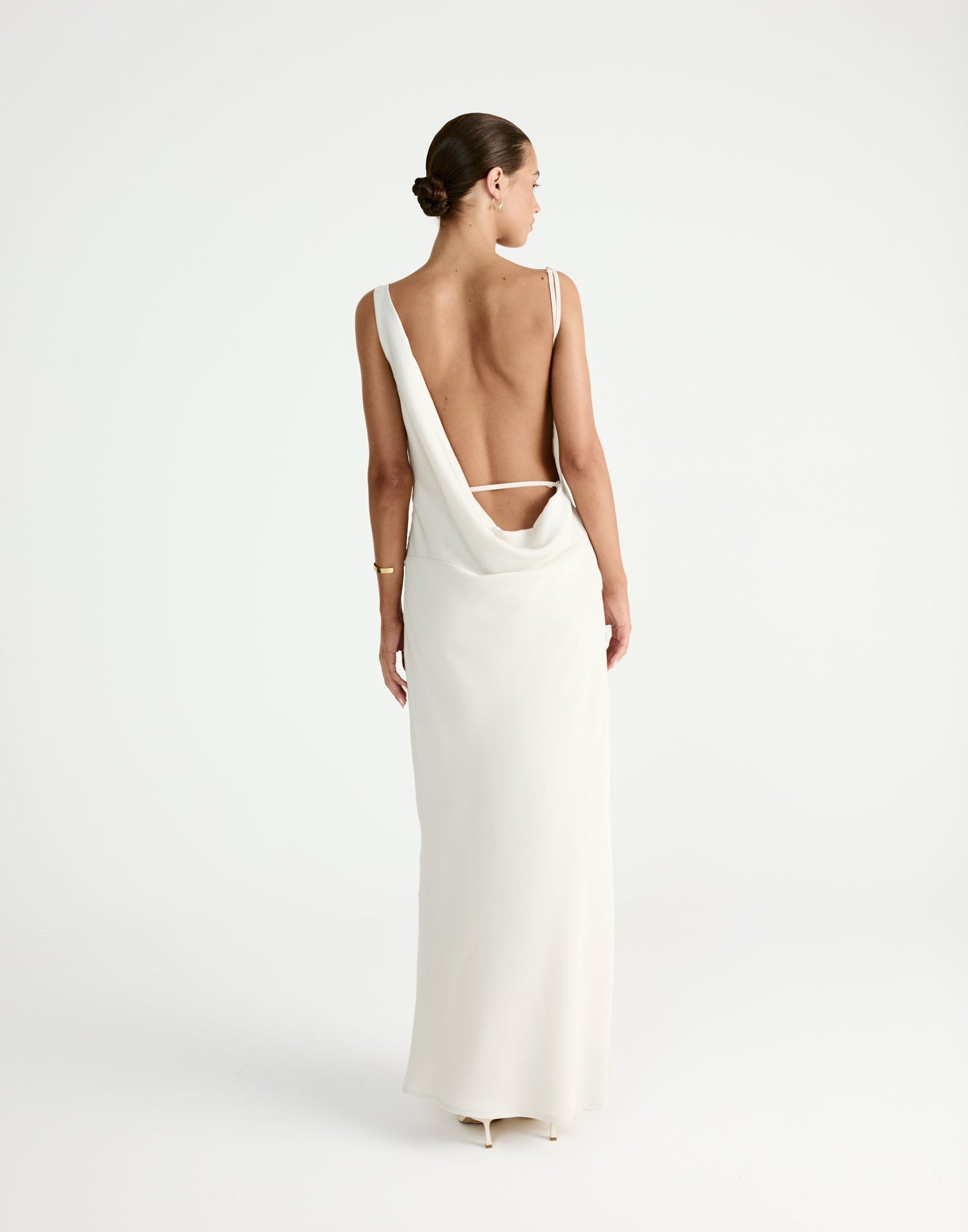 Adley Maxi Dress (Oat) | By CHARCOAL - - Women's Dress - Charcoal Clothing