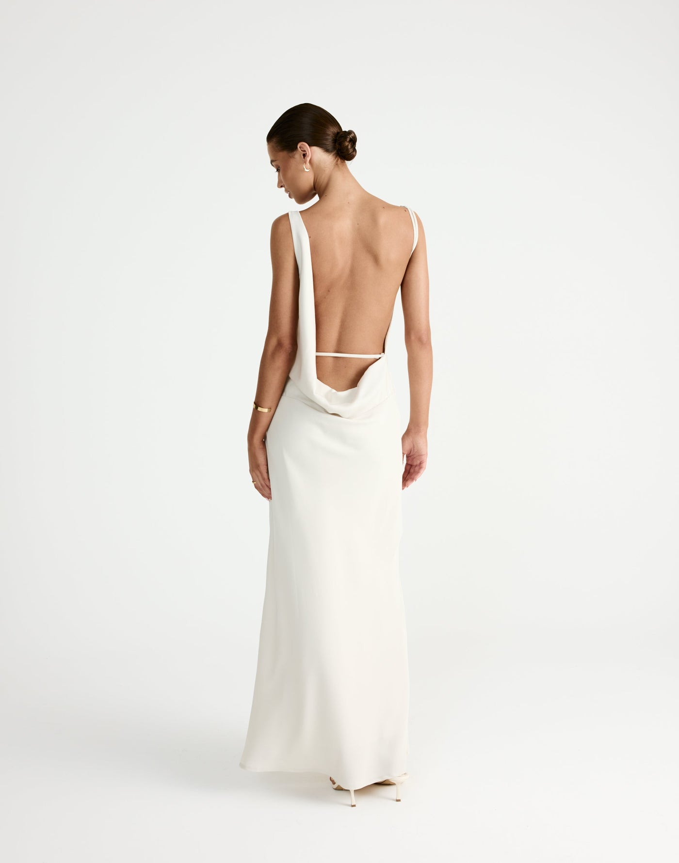 Adley Maxi Dress (Oat) | By CHARCOAL - - Women's Dress - Charcoal Clothing