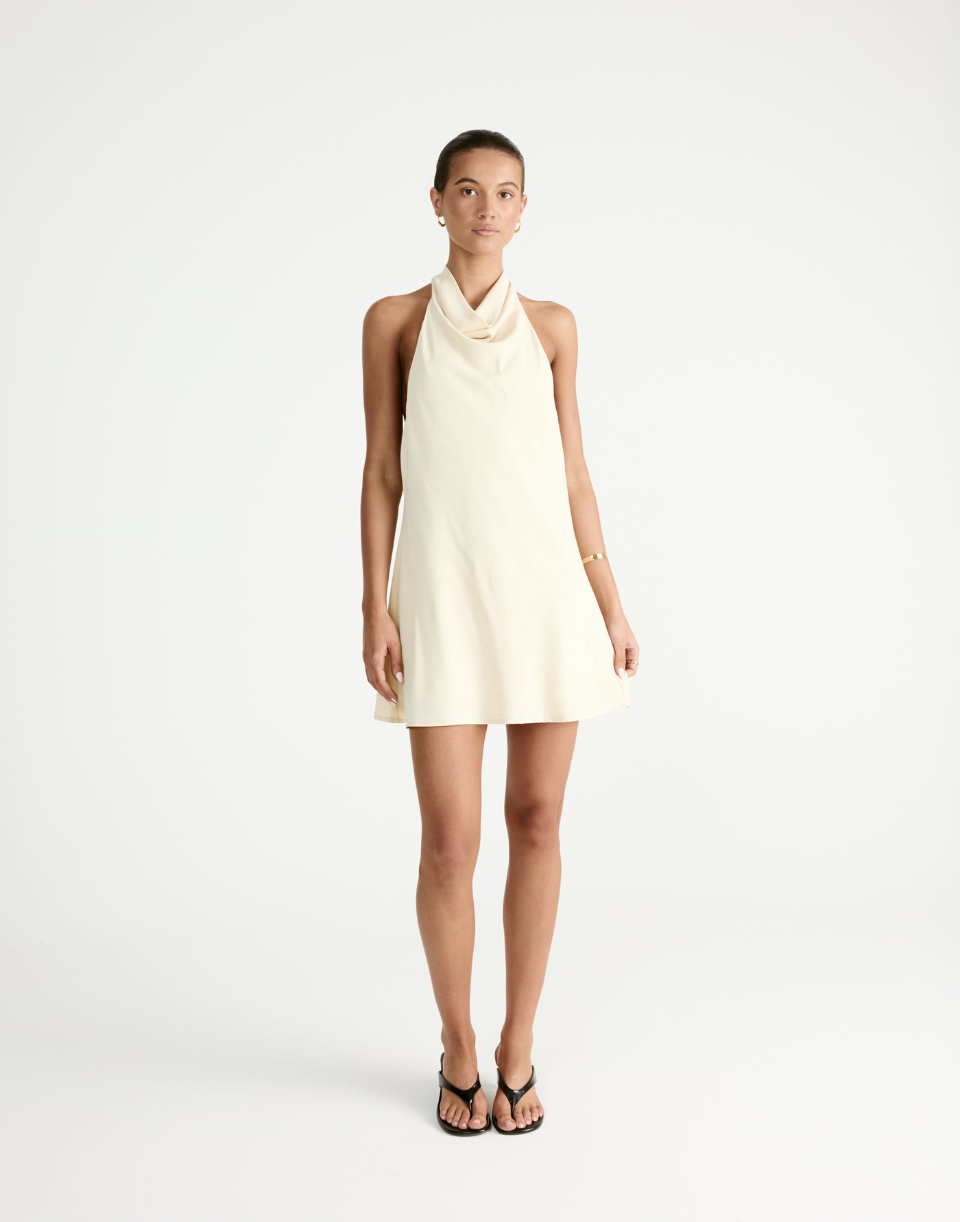 Flynn Mini Dress (Chocolate) - CHARCOAL Exclusive - - Women's Dress - Charcoal Clothing