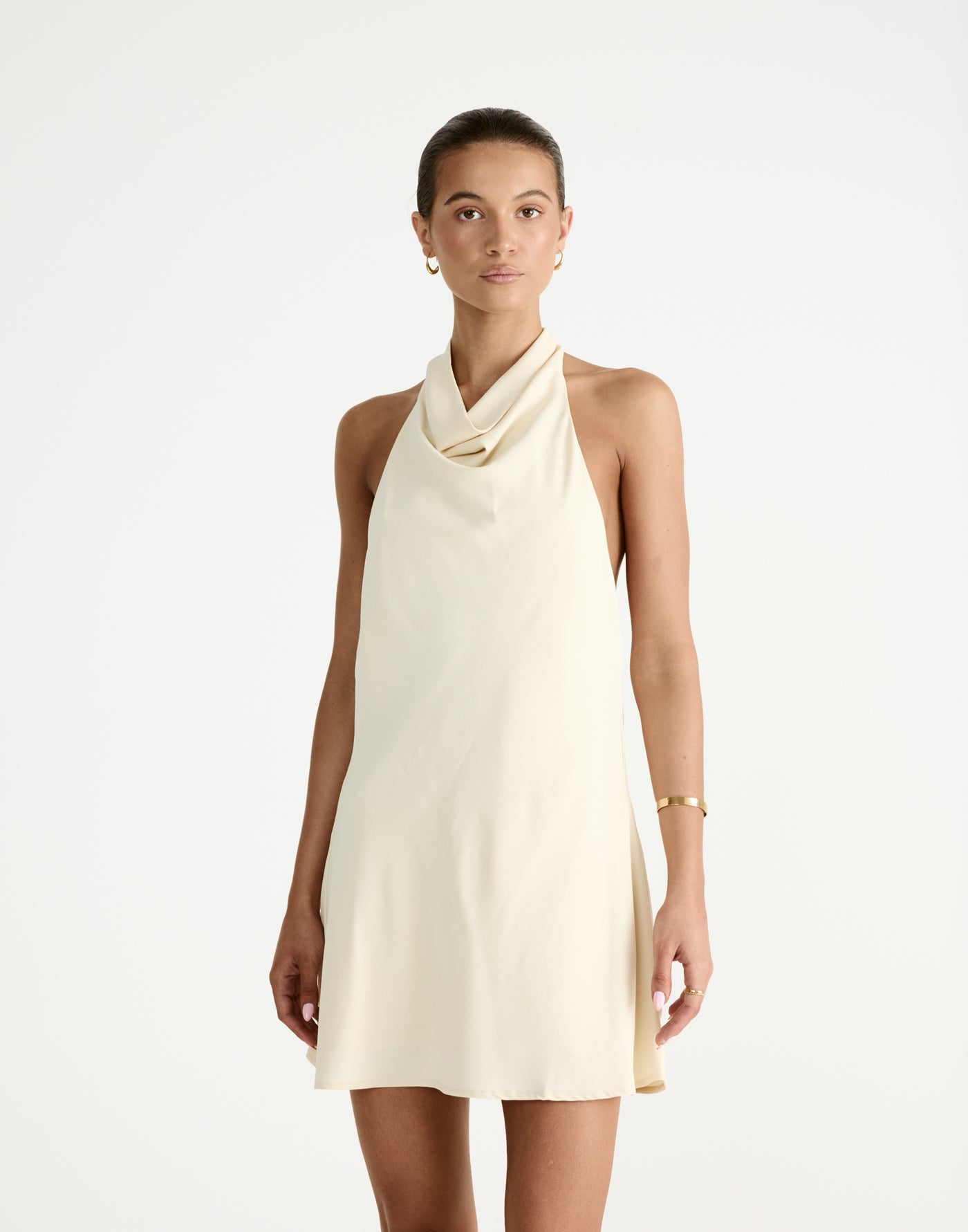 Flynn Mini Dress (Chocolate) - CHARCOAL Exclusive - - Women's Dress - Charcoal Clothing