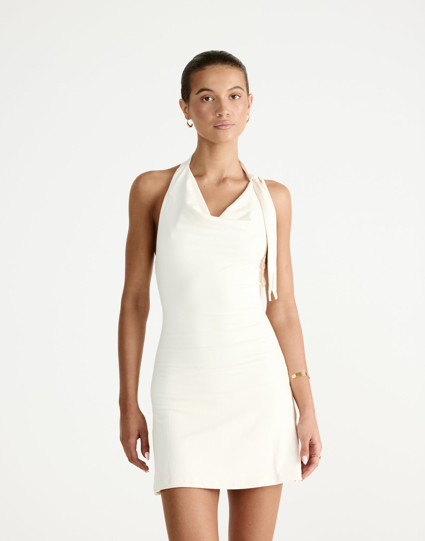 Jairo Mini Dress (Oat) - CHARCOAL Exclusive - - Women's Dress - Charcoal Clothing