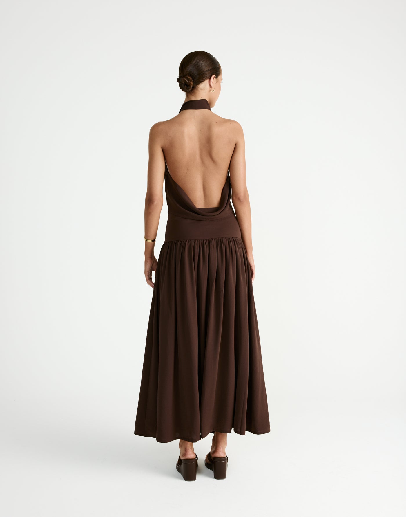 Flynn Maxi Skirt (Chocolate) | CHARCOAL Exclusive - - Women's Skirt - Charcoal Clothing