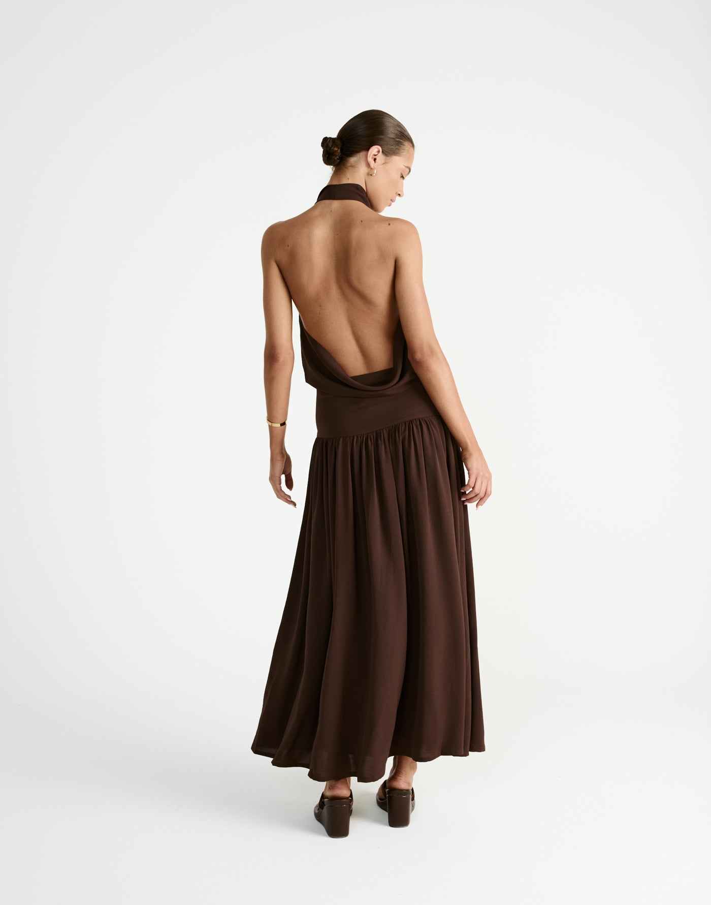 Flynn Top (Chocolate) - CHARCOAL Exclusive - - Women's Top - Charcoal Clothing