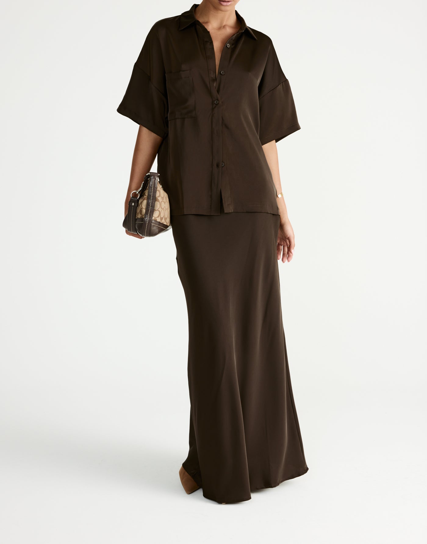 Morena Pants (Chocolate) | By CHARCOAL - - Women's Pants - Charcoal Clothing