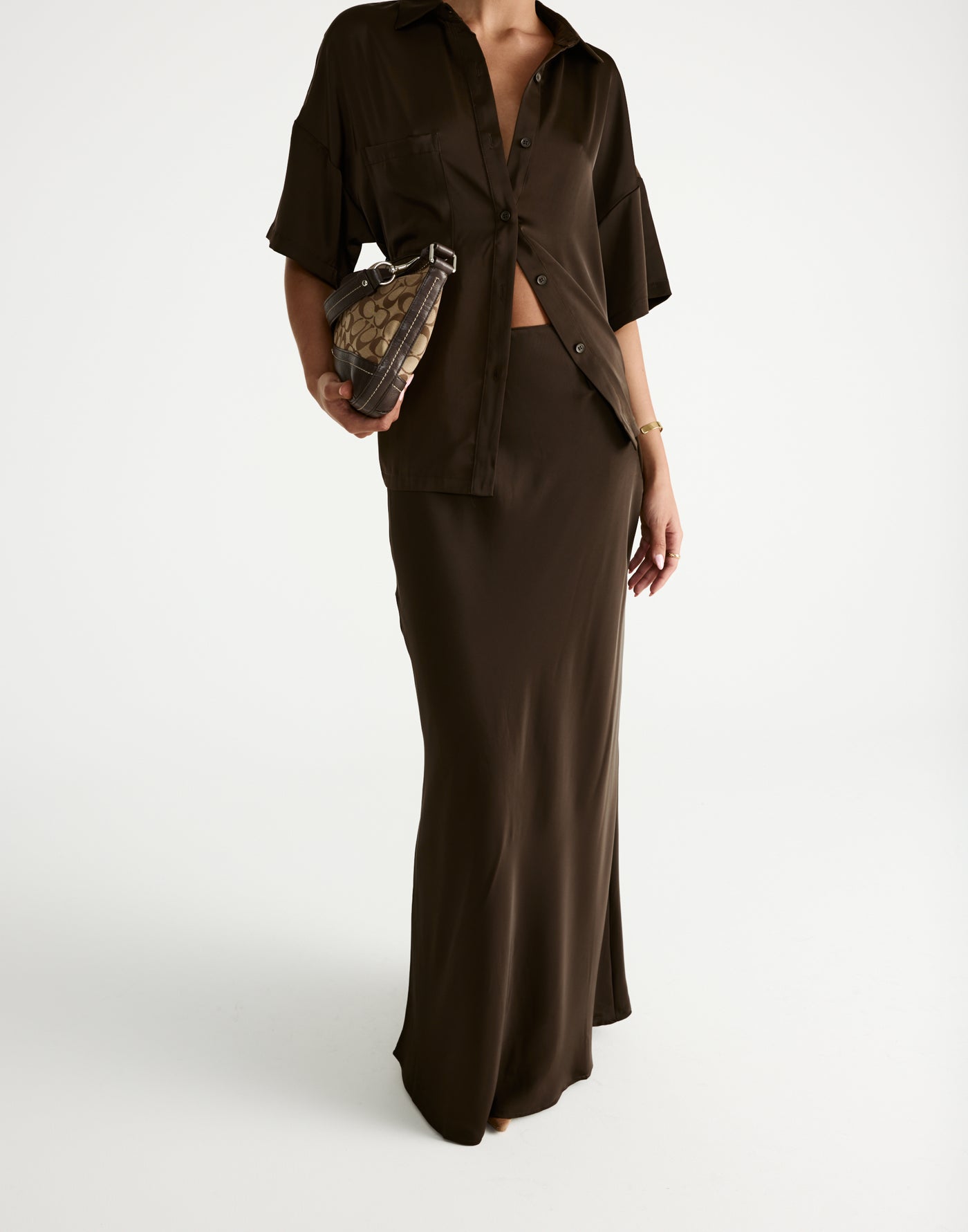 Morena Pants (Chocolate) | By CHARCOAL - - Women's Pants - Charcoal Clothing