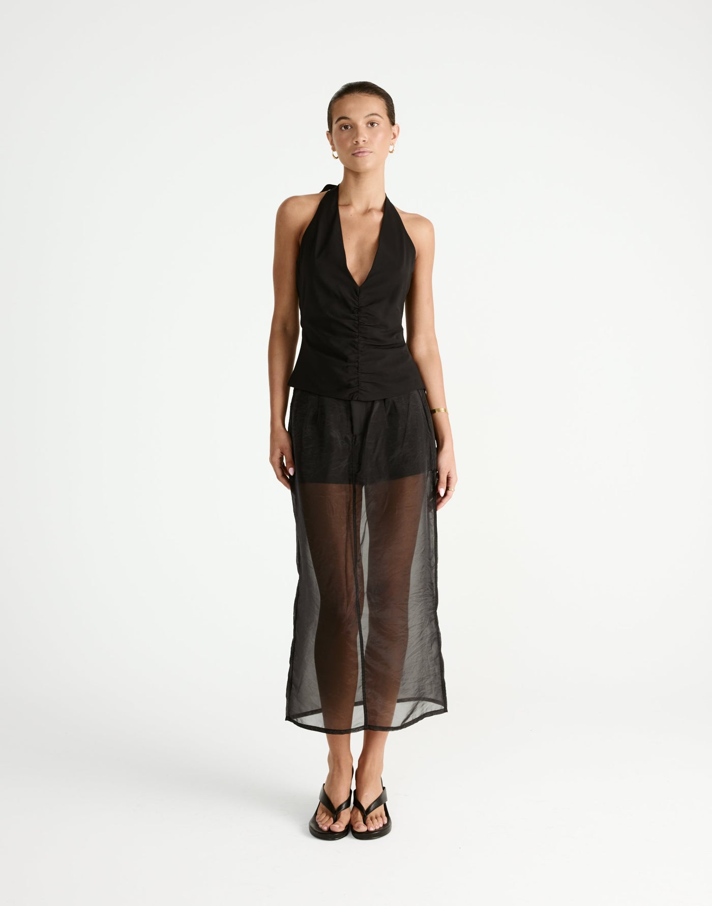 Shai Top (Black) | CHARCOAL Exclusive - - Women's Top - Charcoal Clothing