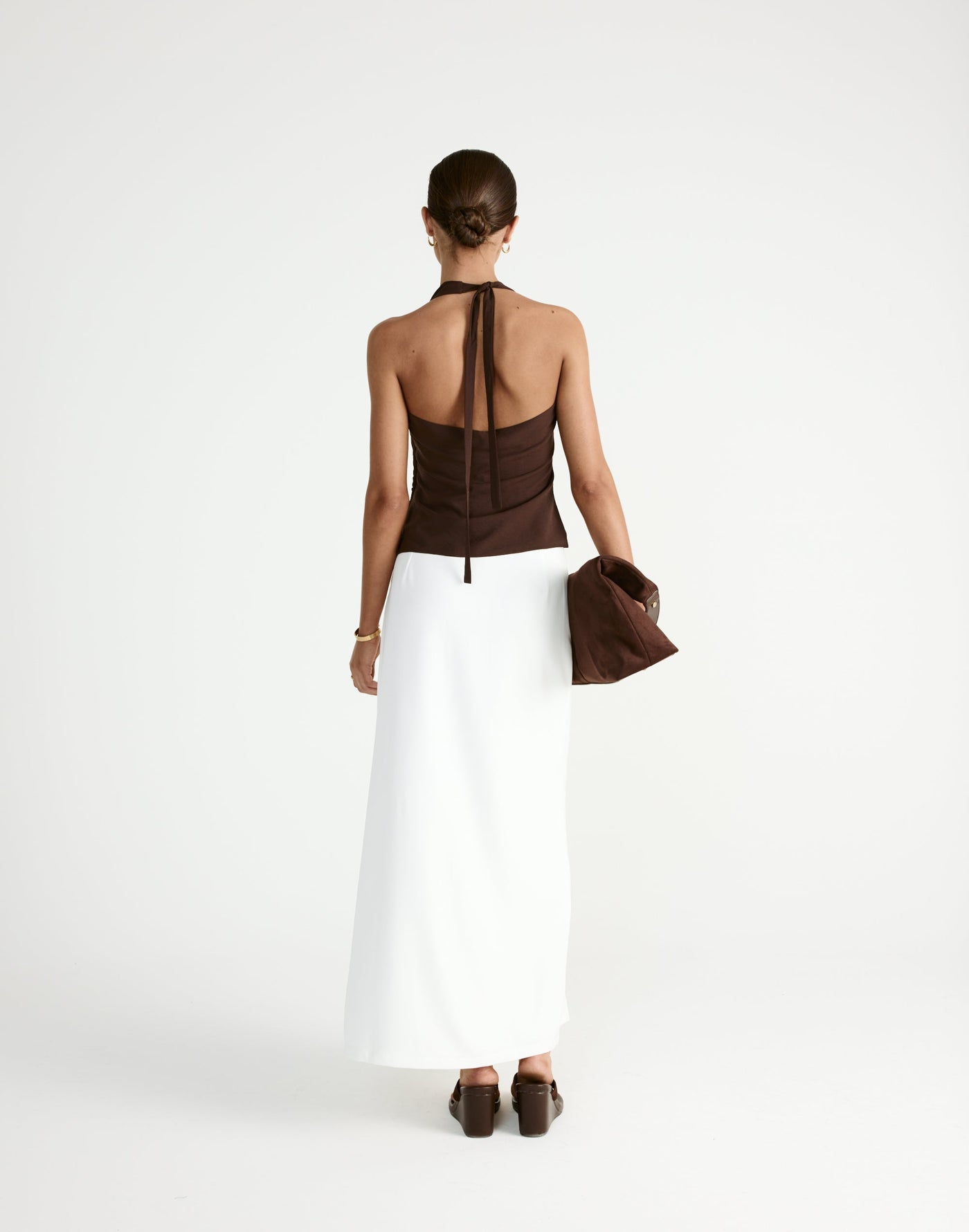 Shai Top (Chocolate) | CHARCOAL Exclusive - - Women's Top - Charcoal Clothing