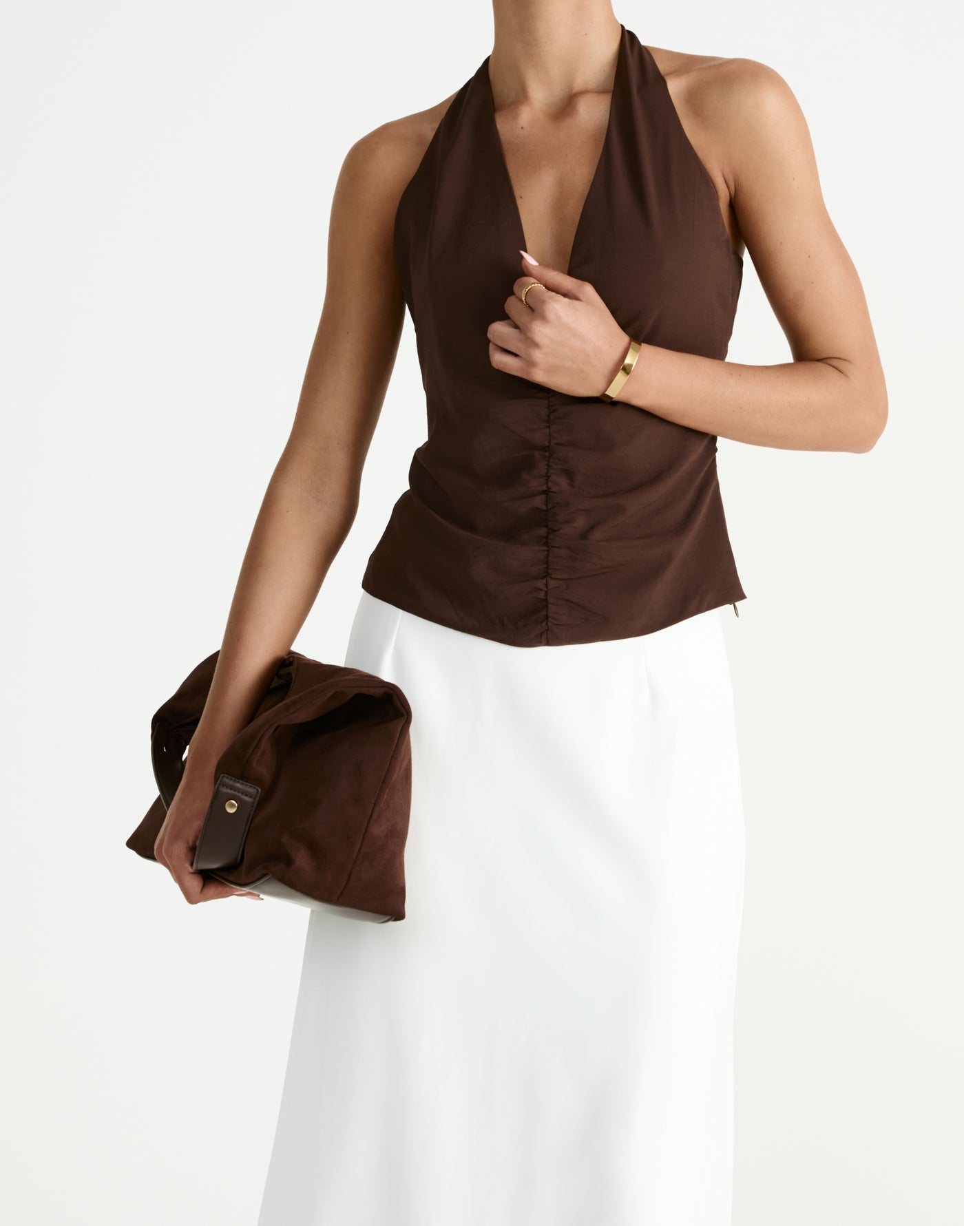 Shai Top (Chocolate) | CHARCOAL Exclusive - - Women's Top - Charcoal Clothing