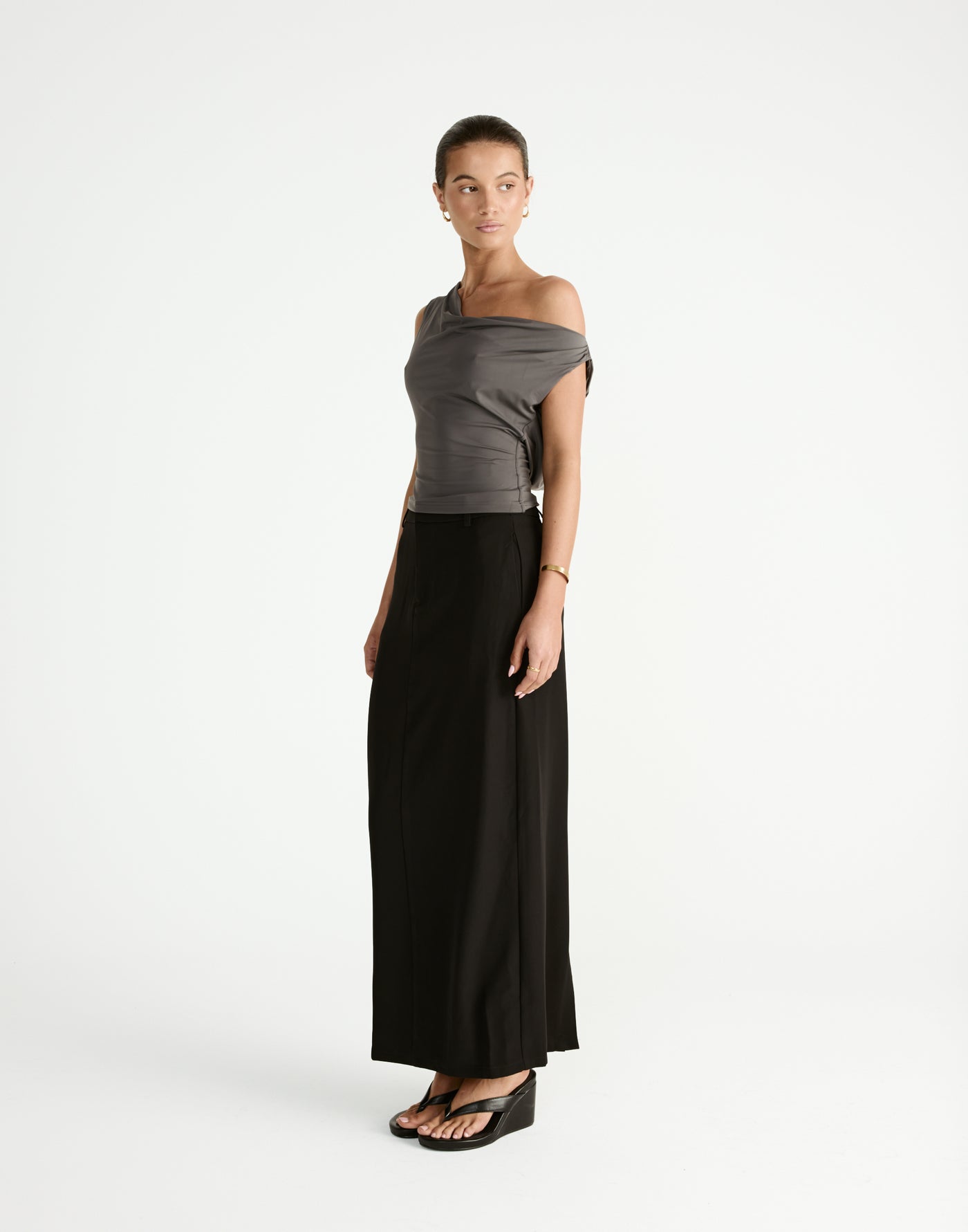 Granger Top (Slate) - CHARCOAL Exclusive - - Women's Top - Charcoal Clothing
