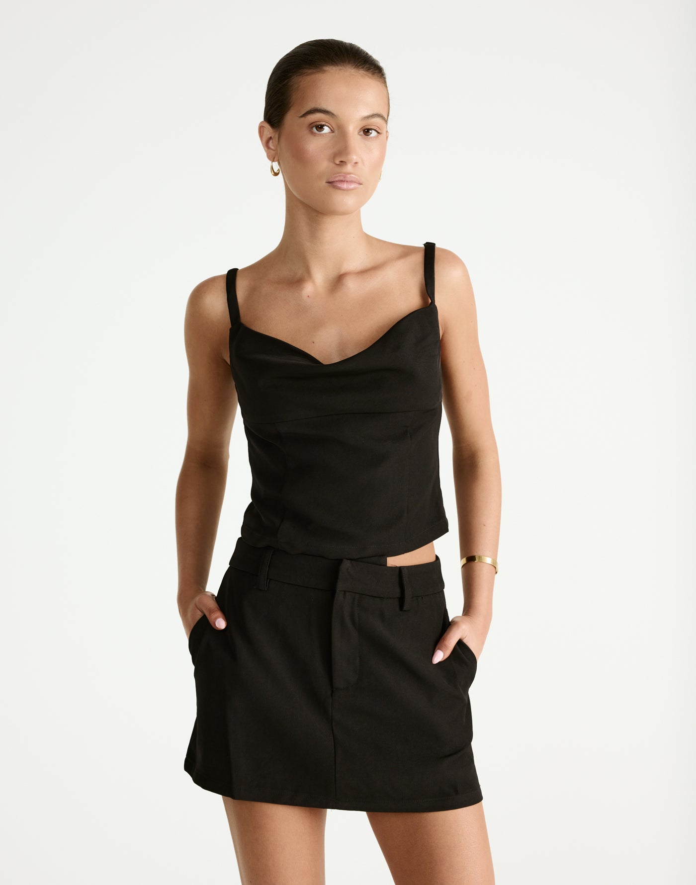 Roshan Top (Black) | By CHARCOAL - - Women's Top - Charcoal Clothing