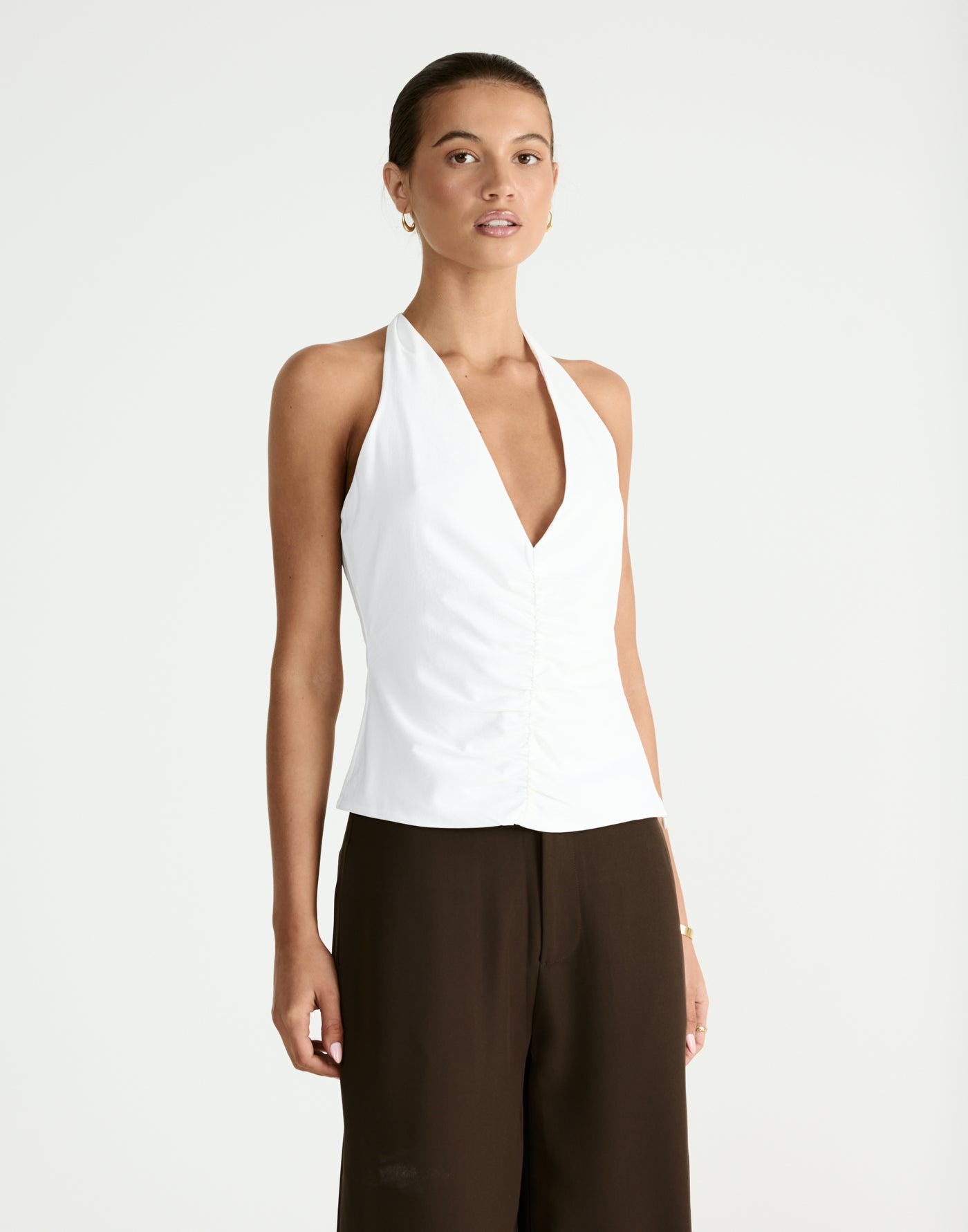 Shai Top (Off White) | CHARCOAL Exclusive - - Women's Top - Charcoal Clothing