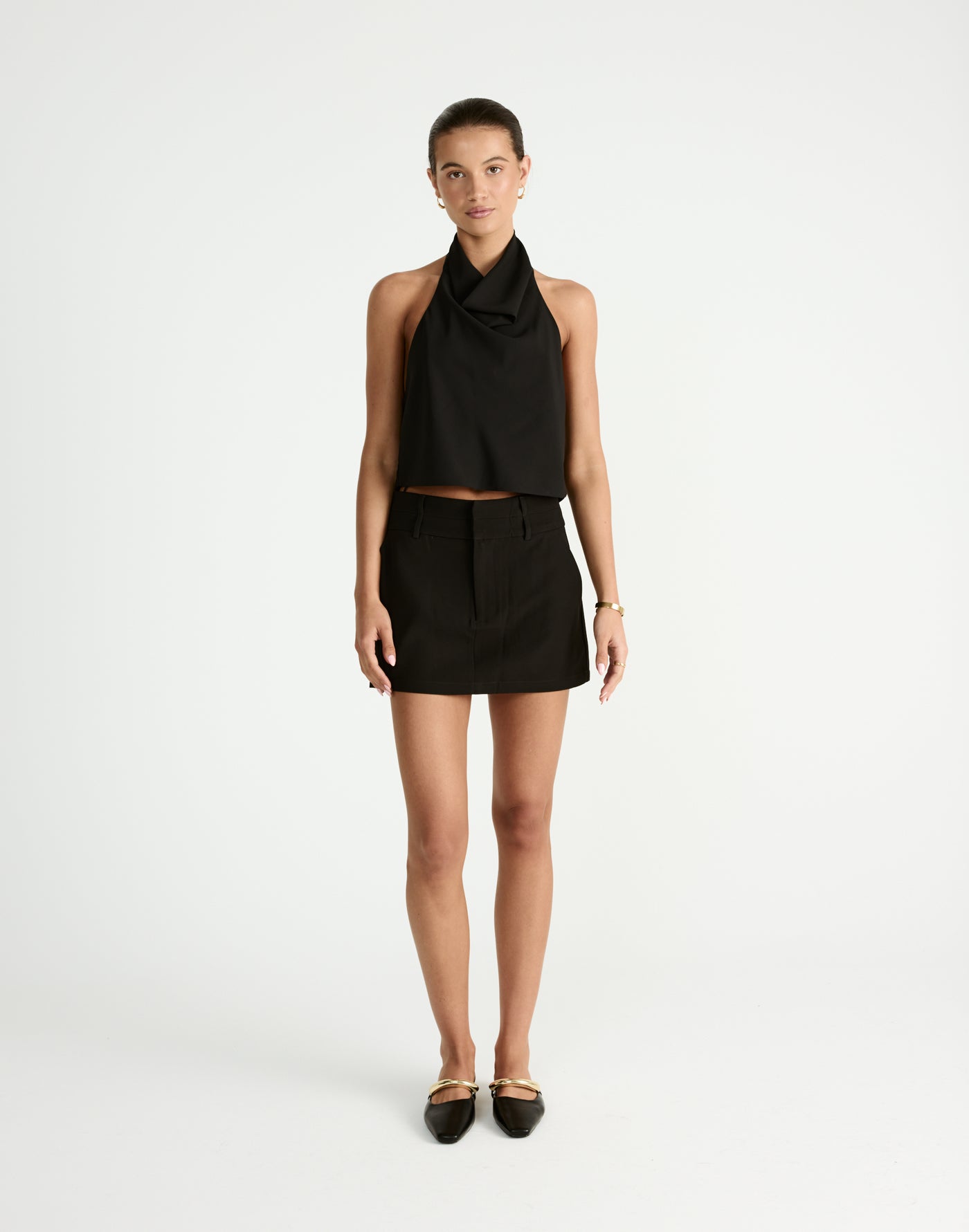 Flynn Top (Black) - CHARCOAL Exclusive - - Women's Top - Charcoal Clothing