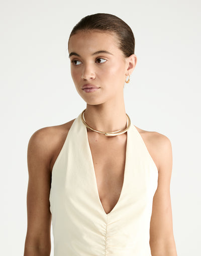 Celestine Necklace (Gold) - - Women's Accessories - Charcoal Clothing