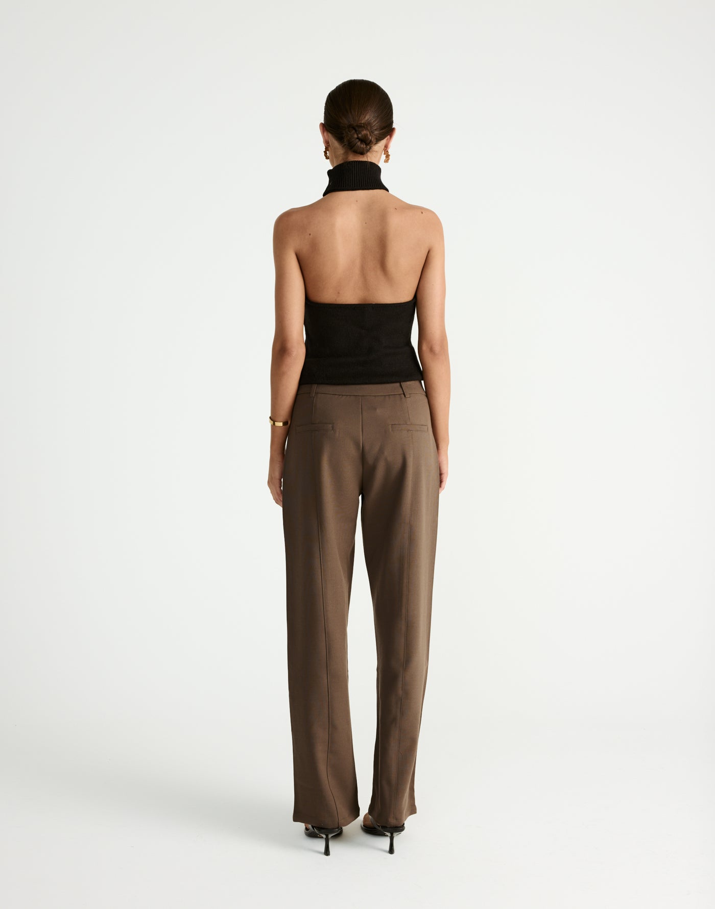 Idris Pants (Chocolate) | By CHARCOAL - - Women's Pants - Charcoal Clothing