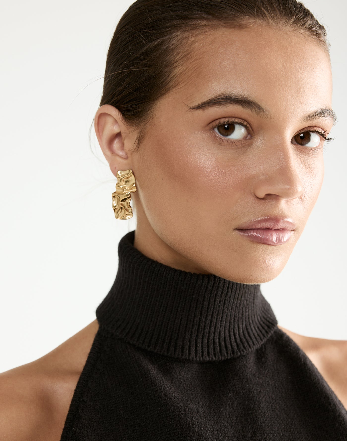 Solene Earrings (Gold) - - Women's Accessories - Charcoal Clothing