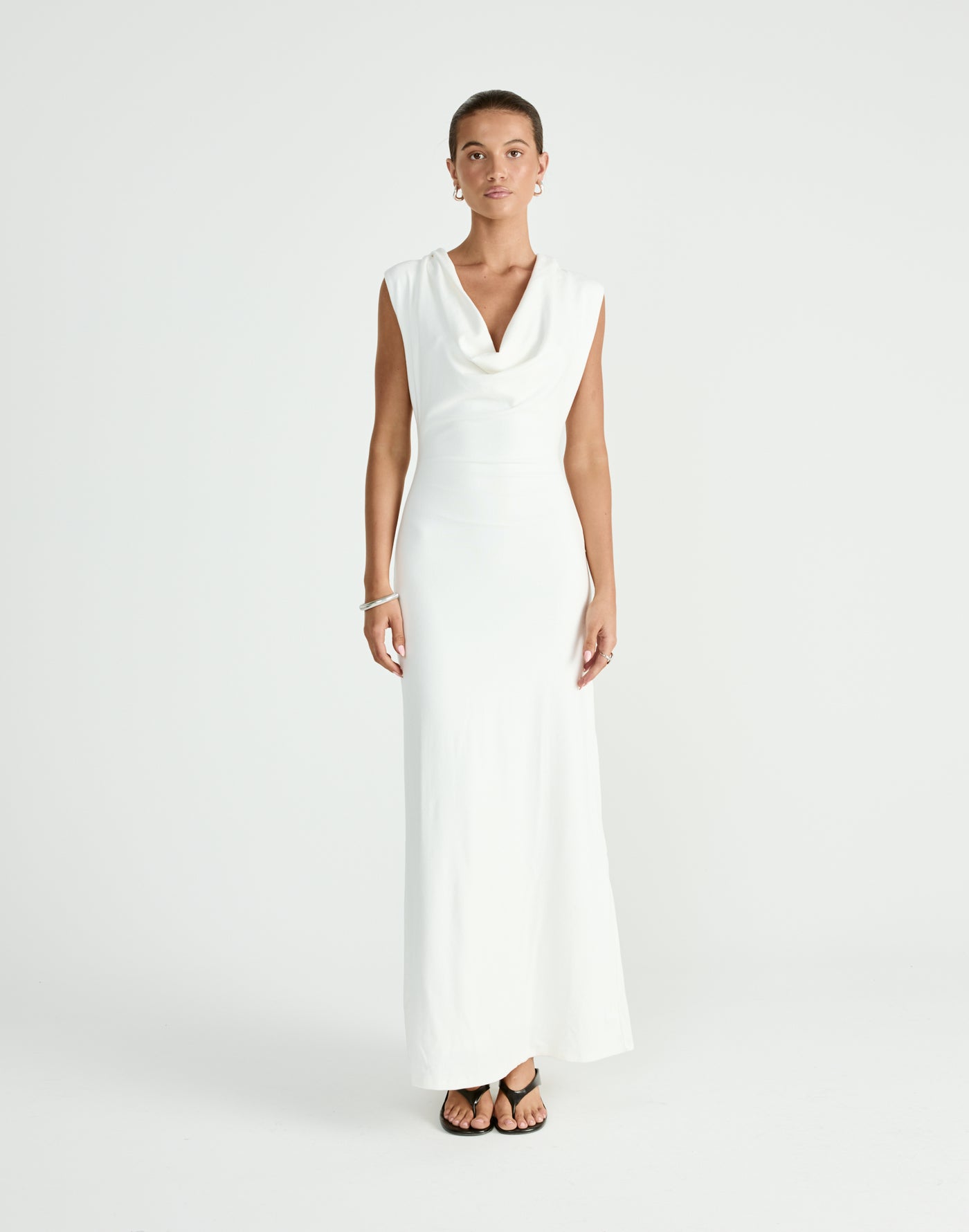 Arena Maxi Dress (Off White) | CHARCOAL Exclusive - - Women's Dress - Charcoal Clothing