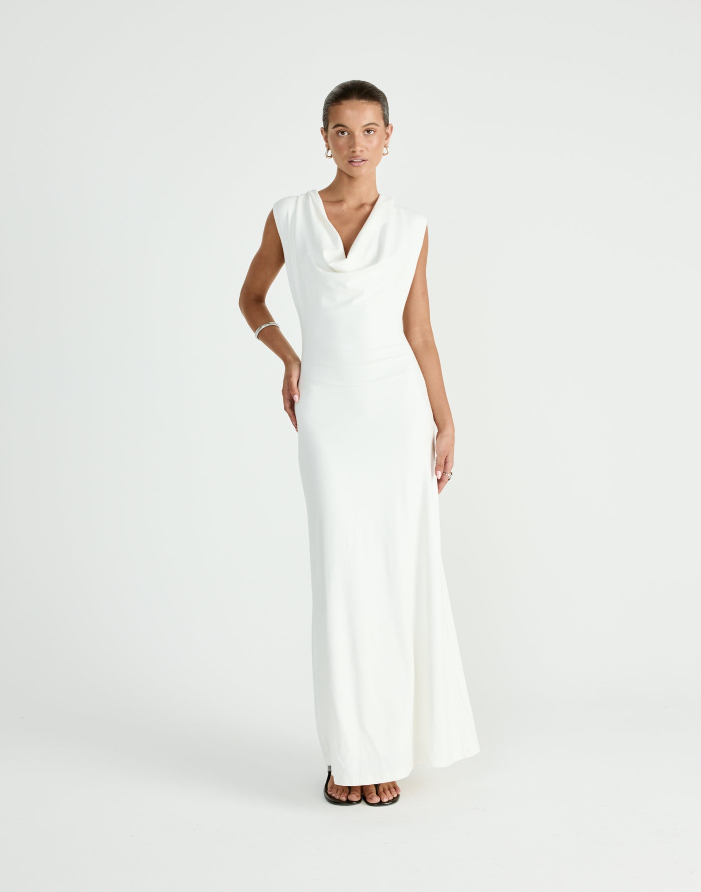 Arena Maxi Dress (Off White) | CHARCOAL Exclusive - - Women's Dress - Charcoal Clothing