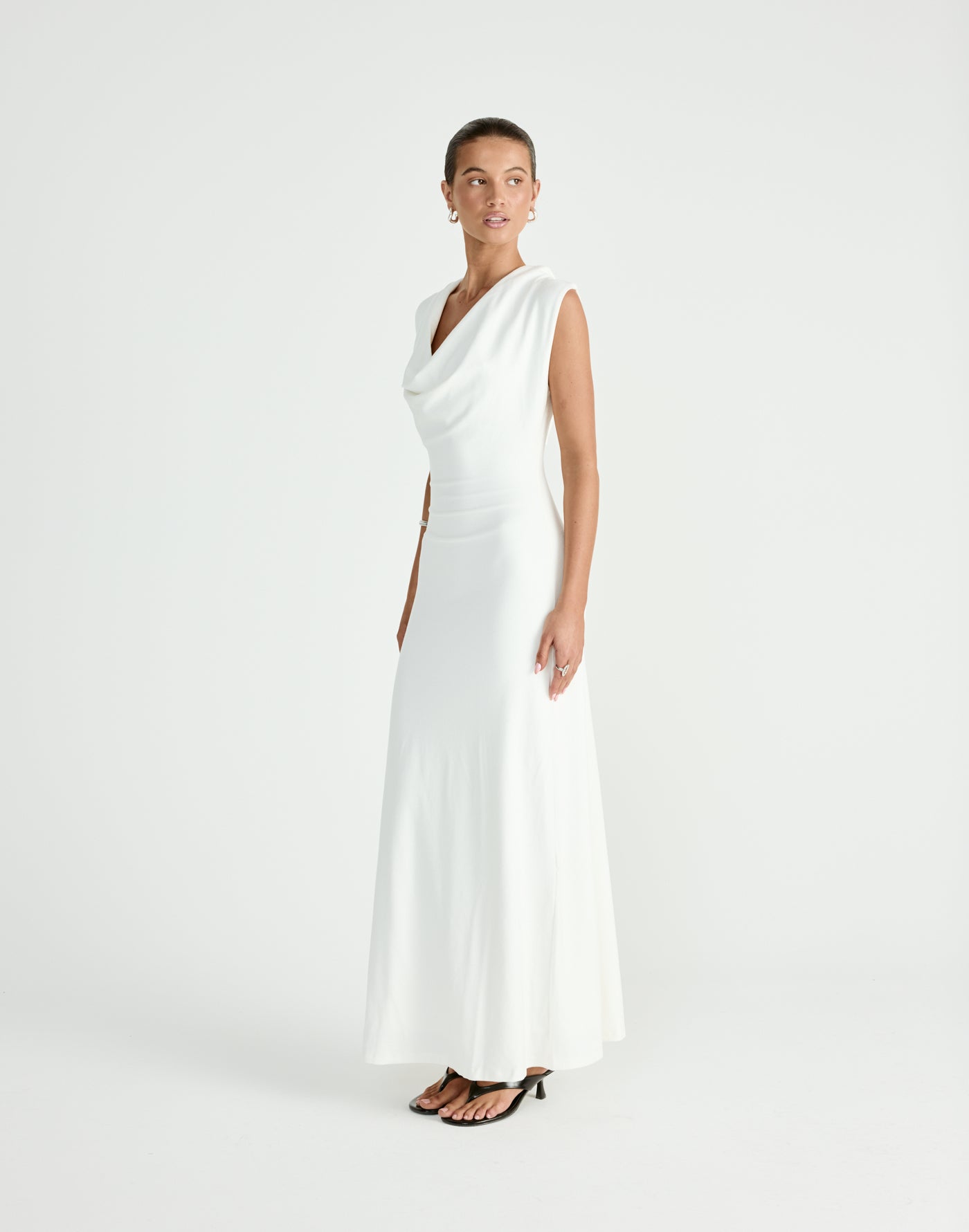 Arena Maxi Dress (Off White) | CHARCOAL Exclusive - - Women's Dress - Charcoal Clothing