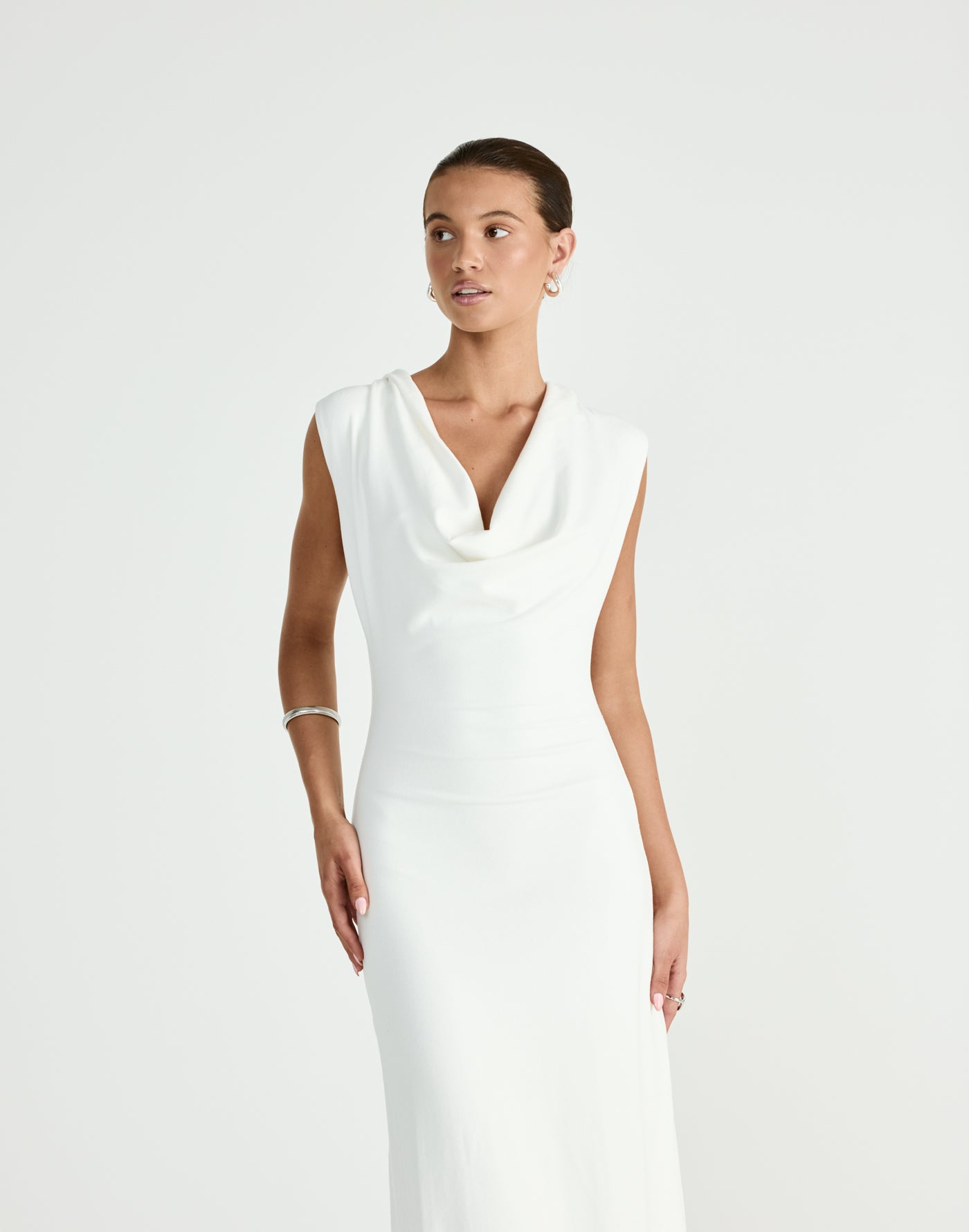 Arena Maxi Dress (Off White) | CHARCOAL Exclusive - - Women's Dress - Charcoal Clothing
