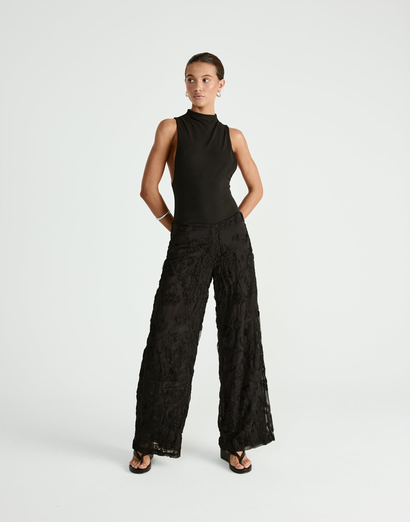 Serendipity Pants (Black) | CHARCOAL Exclusive - - Women's Pants - Charcoal Clothing