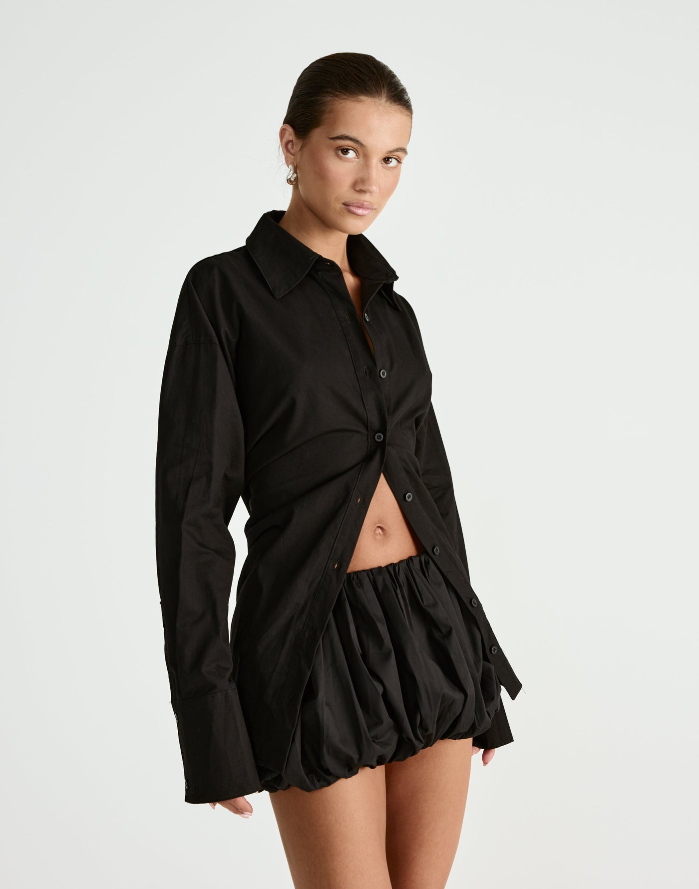 Carousel Micro Skirt (Black) | CHARCOAL Exclusive - - Women's Skirt - Charcoal Clothing