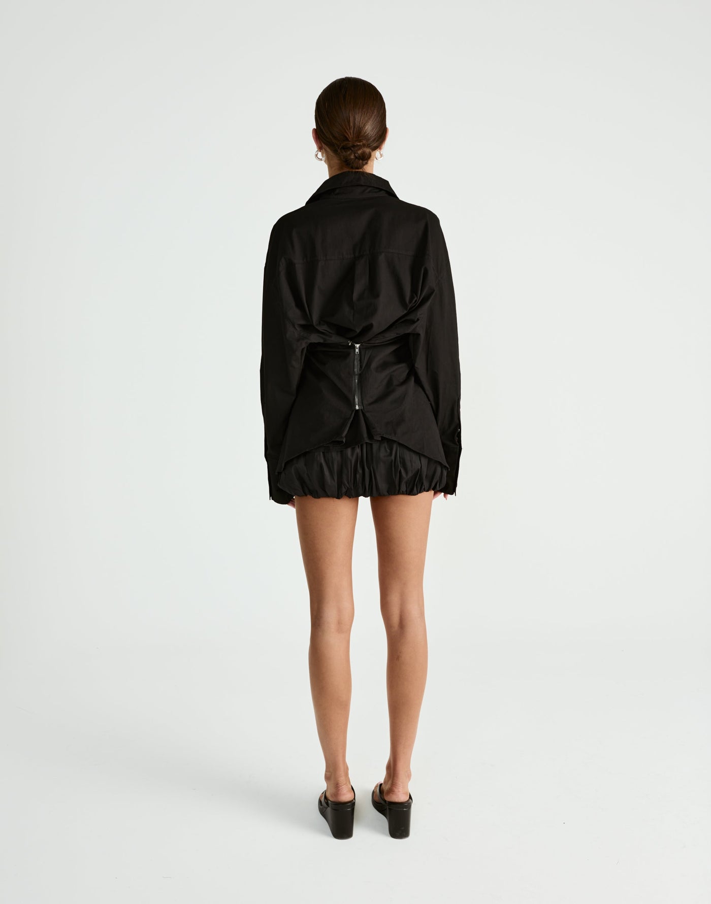 Carousel Micro Skirt (Black) | CHARCOAL Exclusive - - Women's Skirt - Charcoal Clothing